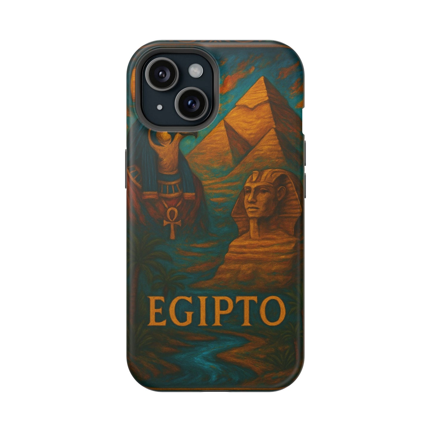 "Funda Magnética Reforzada Egipto Misterio Dorado del Nilo 🏺🌅🐫