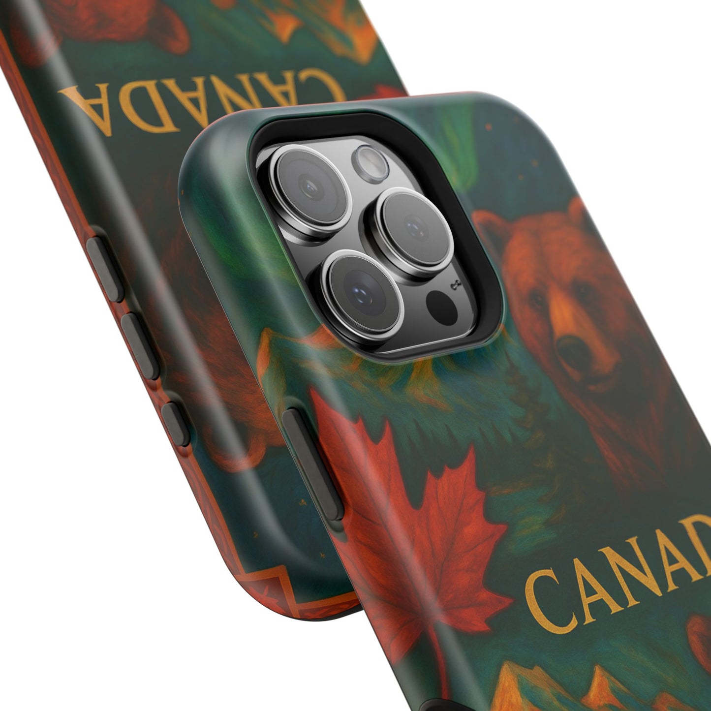 "Funda Magnética Reforzada Magnética Reforzada Canadá: Naturaleza Majestuosa y Espíritu Libre 🍁🏞️🦌"