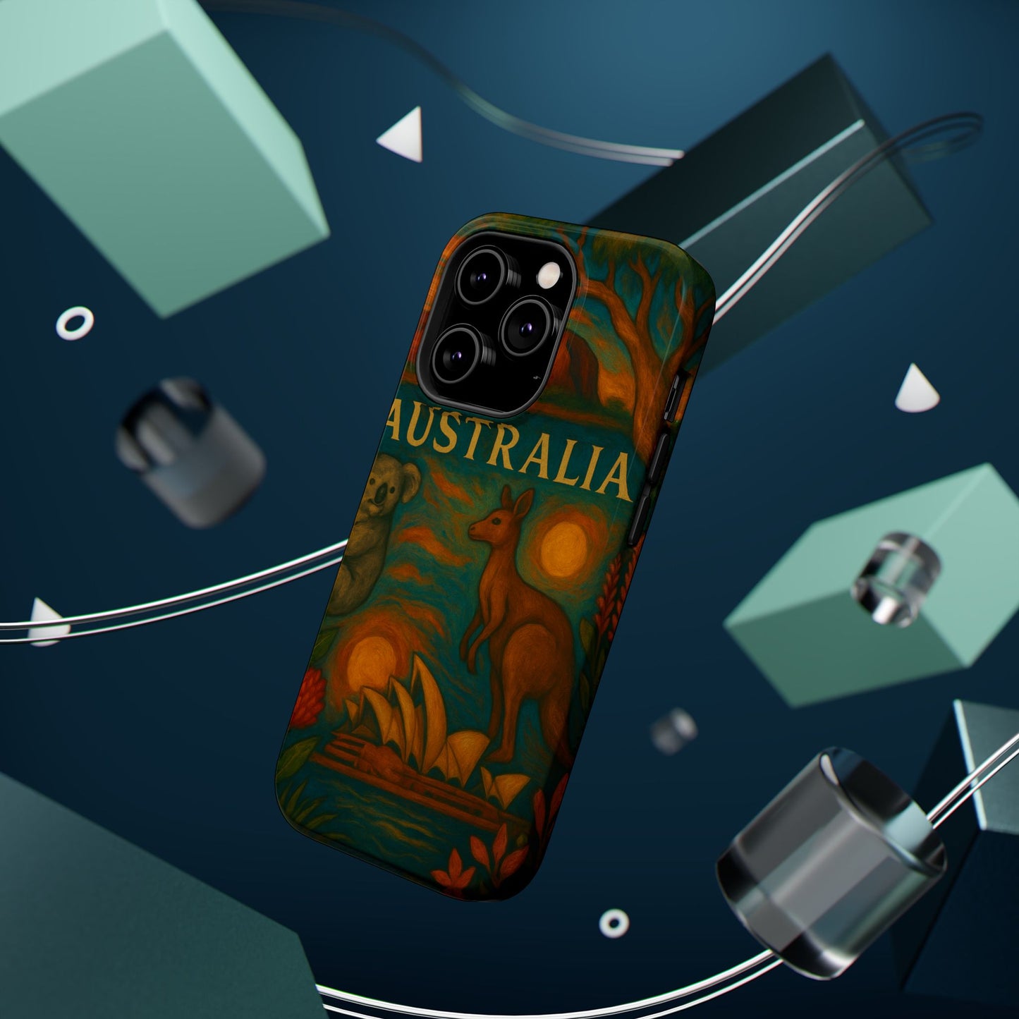"Funda Magnética Reforzada Magnética Reforzada Australia🌞 – Tierra de maravillas naturales y espíritu libre"