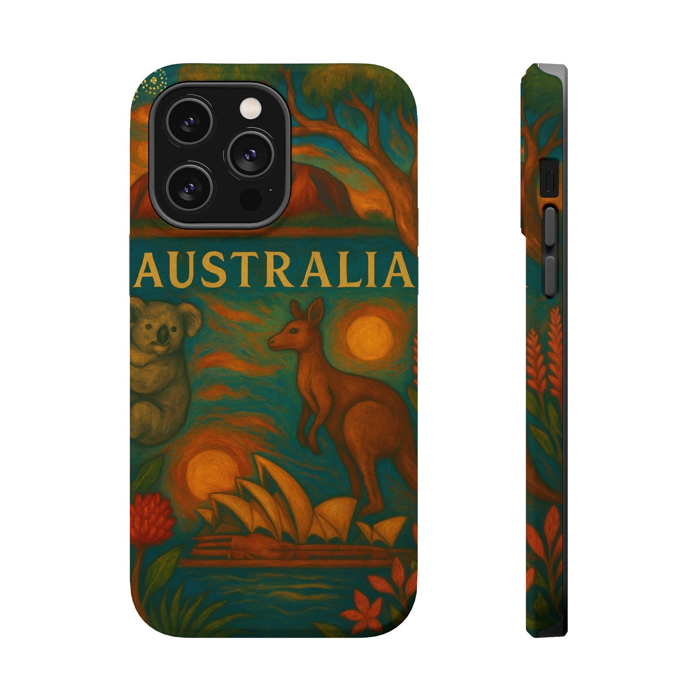 "Funda Magnética Reforzada Magnética Reforzada Australia🌞 – Tierra de maravillas naturales y espíritu libre"