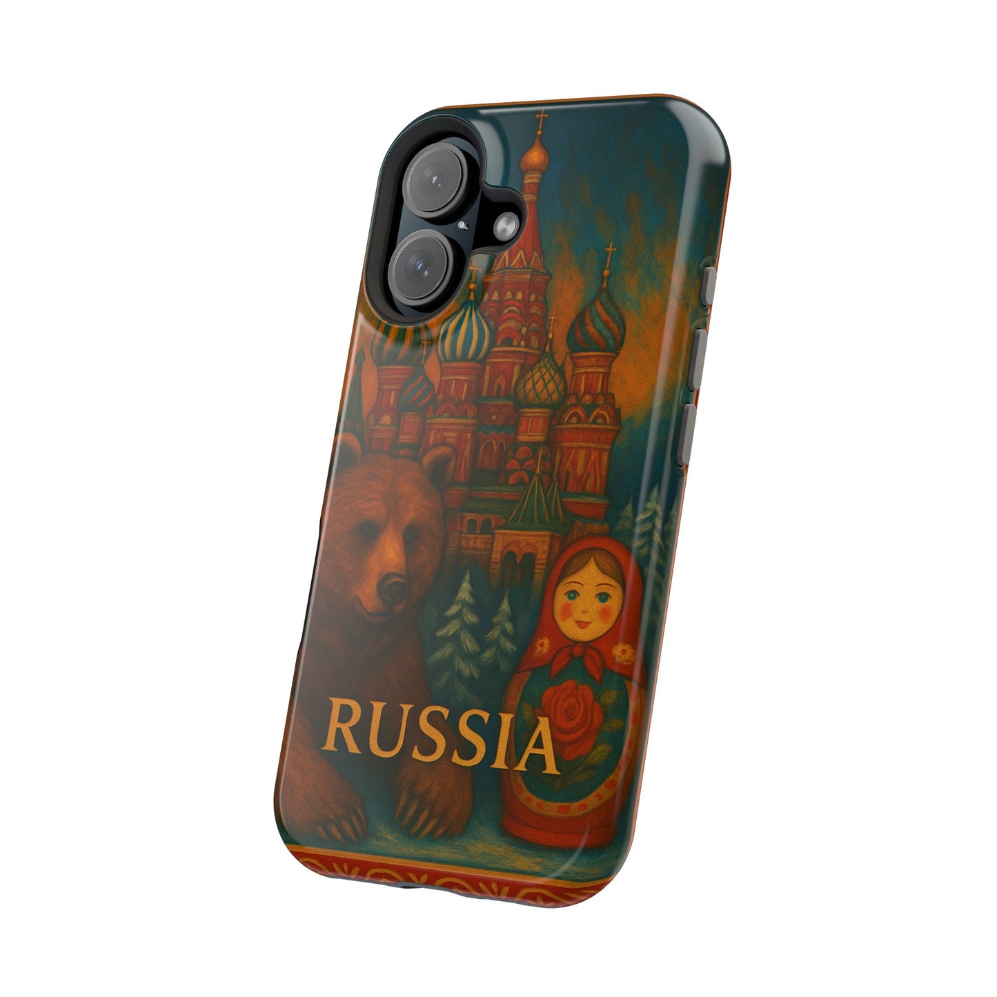 "Funda Magnética Reforzada Magnética Reforzada Rusia❄️ – Tierra de historia, misterio y grandeza"