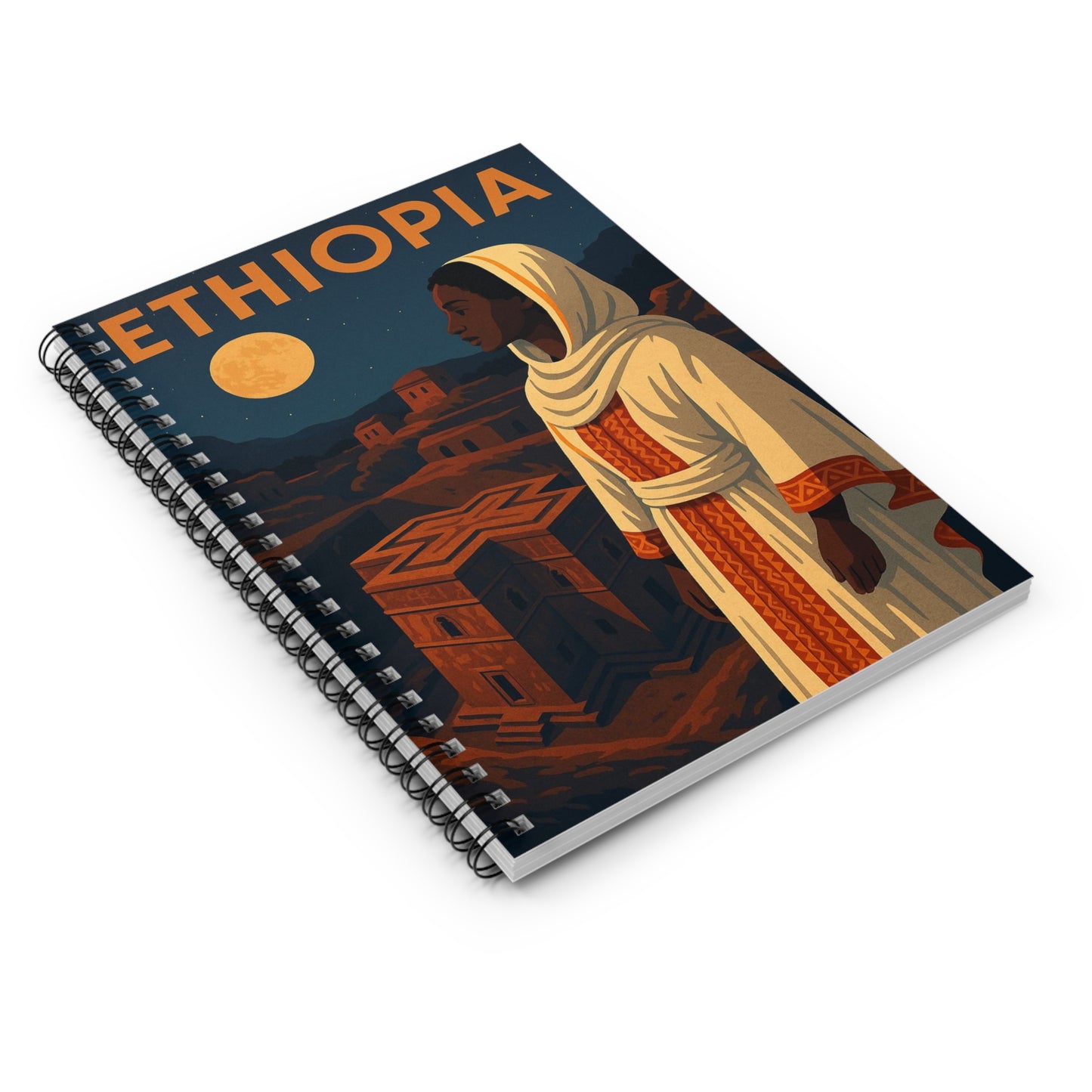 "libreta Etiopía – Tierra sagrada y alma ancestral"