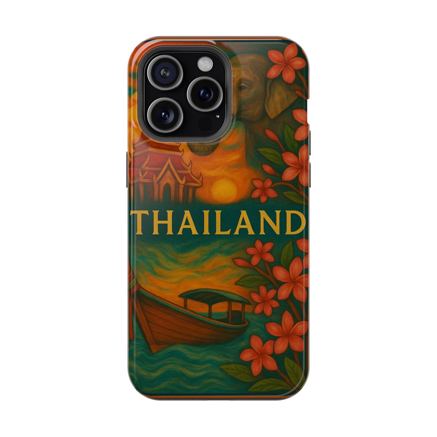 "Funda Magnética Reforzada Magnética Reforzada Thailand🌴 – El Reino de las Sonrisas y la Aventura"