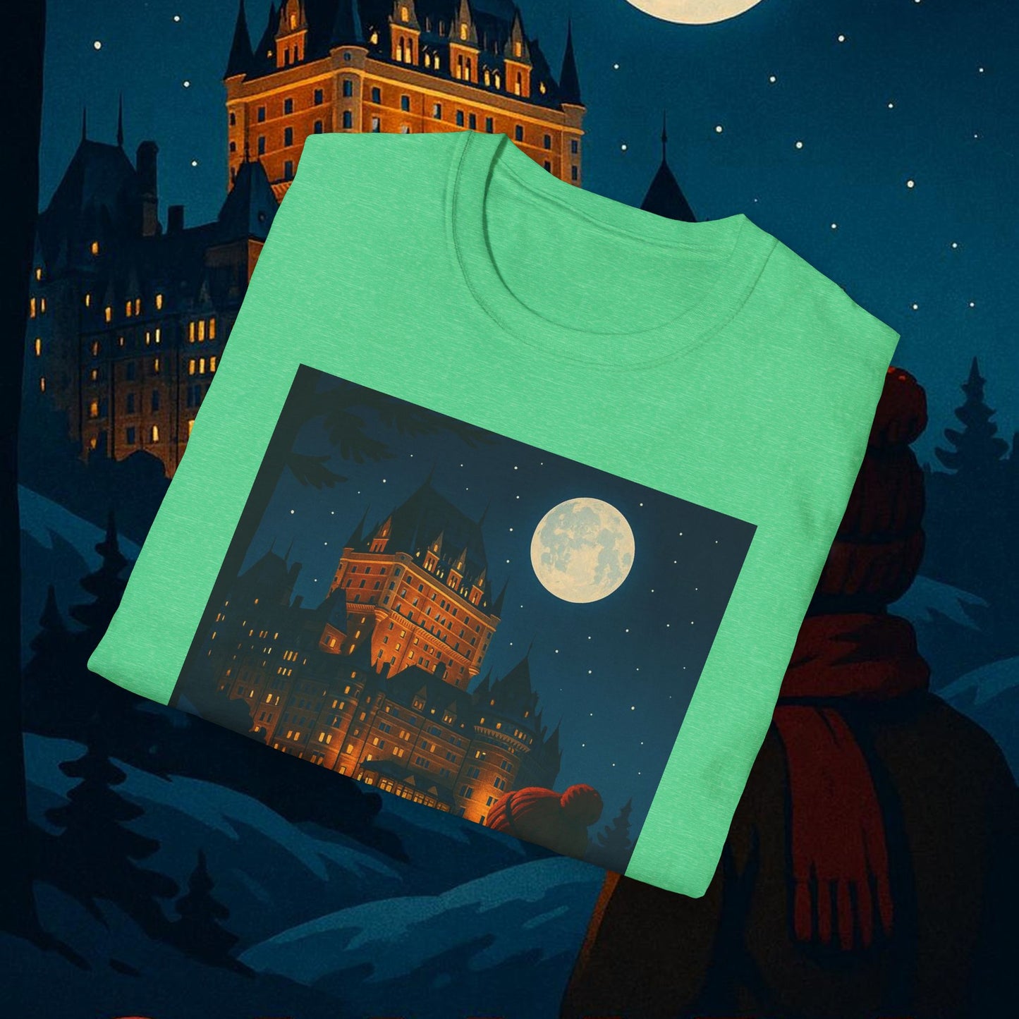"Camiseta Canadá: Naturaleza Majestuosa y Espíritu Libre 🍁🏞️🦌"