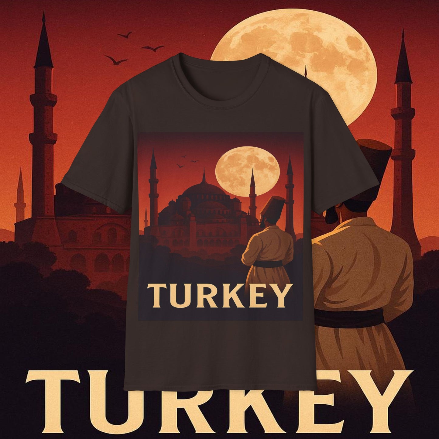 "Camiseta turquia✨ – Donde Oriente y Occidente se abrazan"