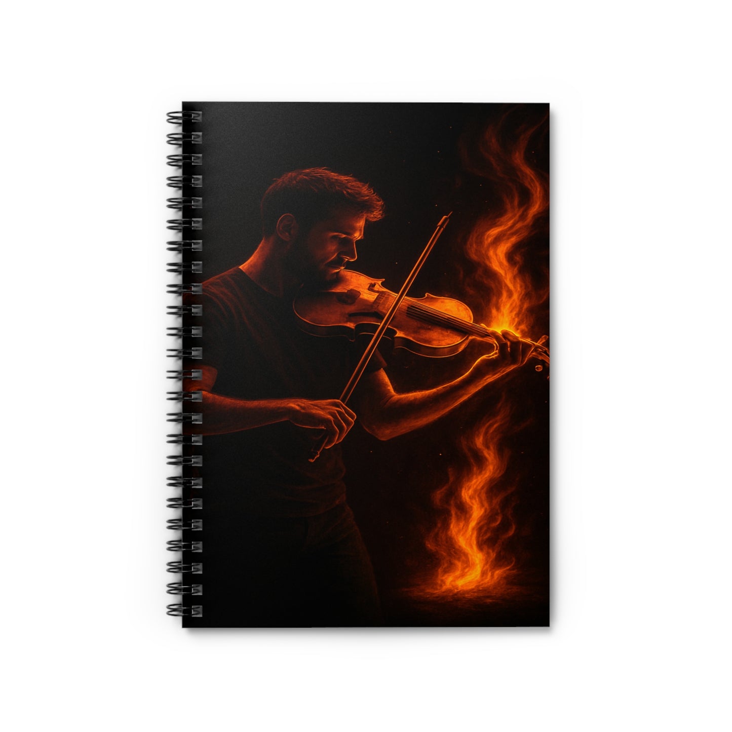 "libreta Violin 🎻🔥 Toca con el alma. Quema con cada nota.” 🔥🎻