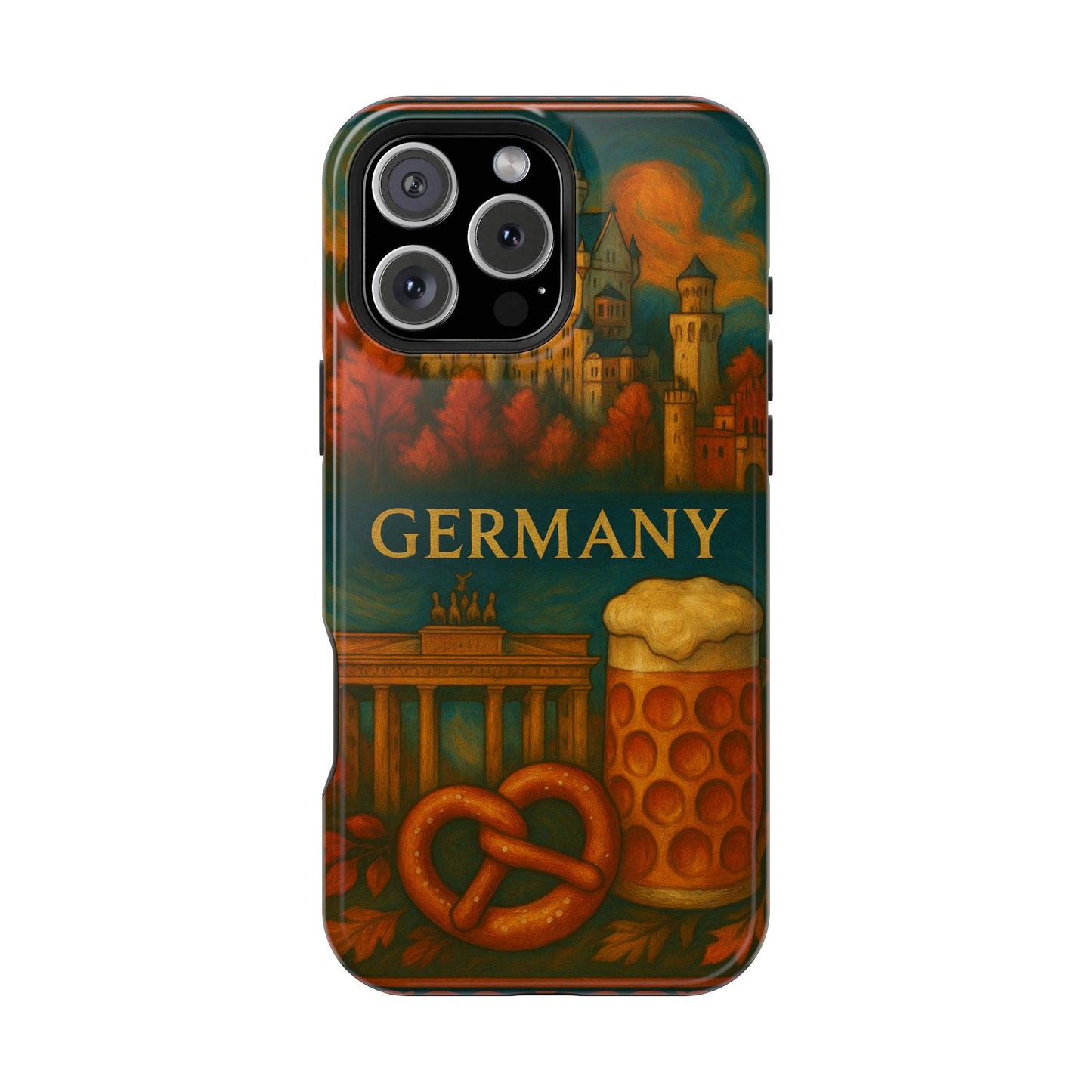 "Funda Magnética Reforzada Alemania: Fortaleza, Historia y Tradición 🎖️🏰🍺"