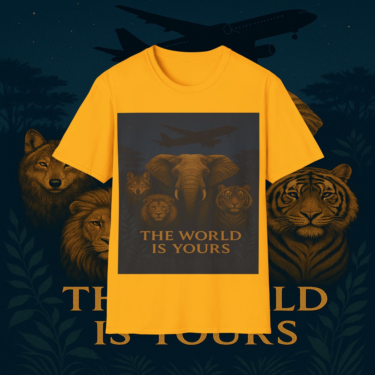 "The world is yours" T-shirt🌍✨