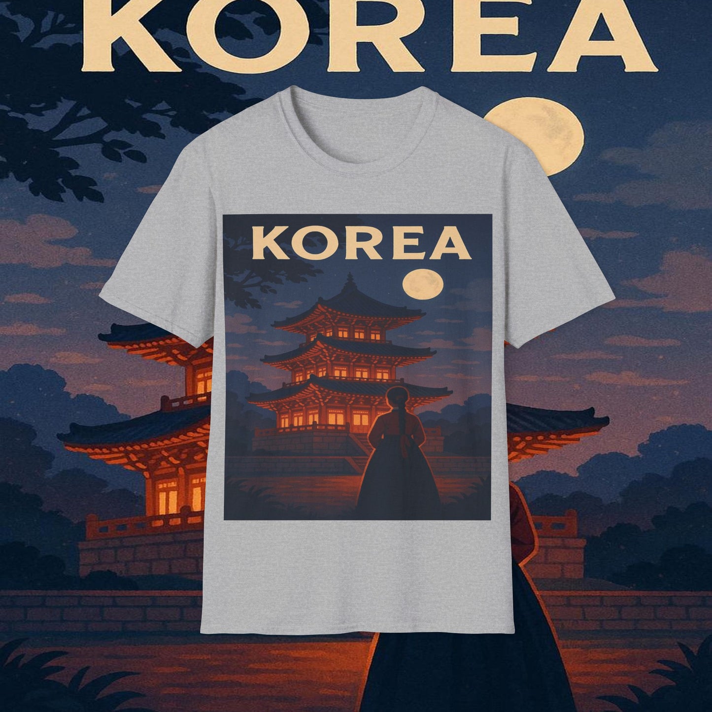 "Camiseta corea 🌸 – Tradición milenaria y modernidad vibrante"