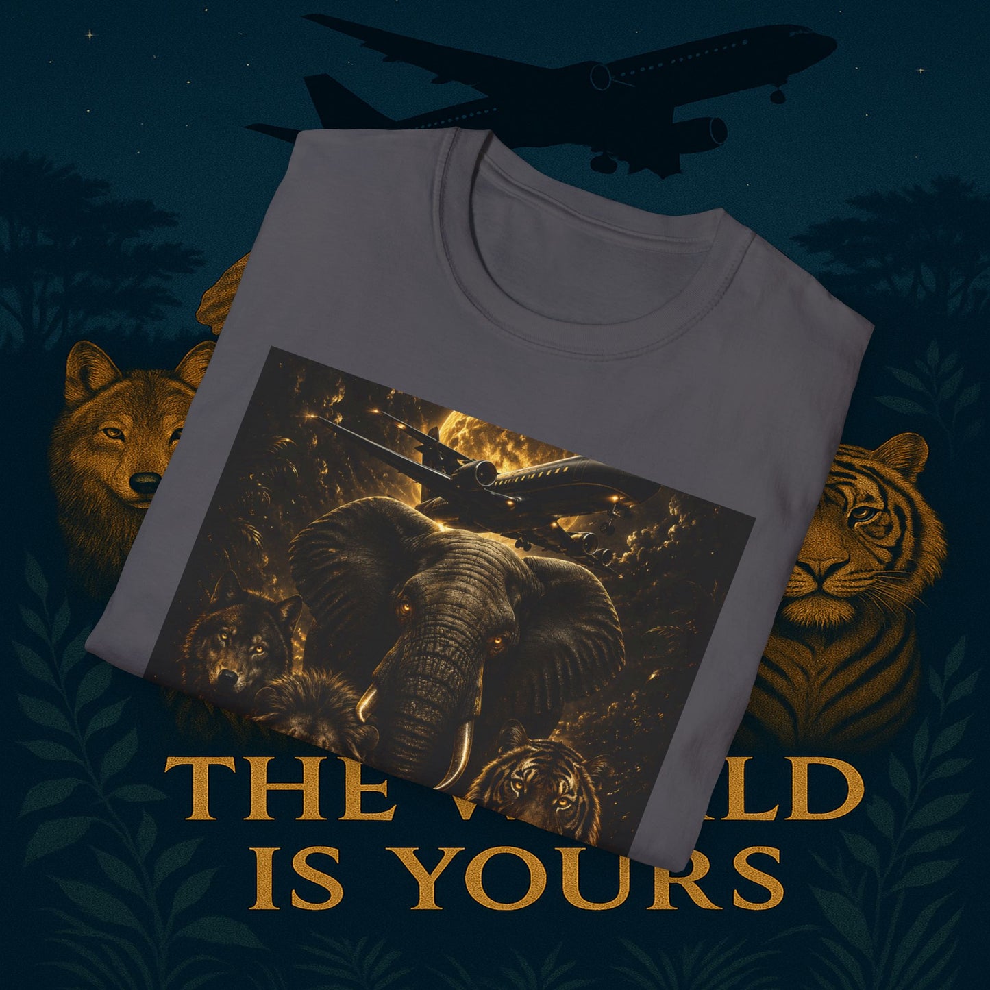 "Camiseta El mundo es tuyo"🌍✨