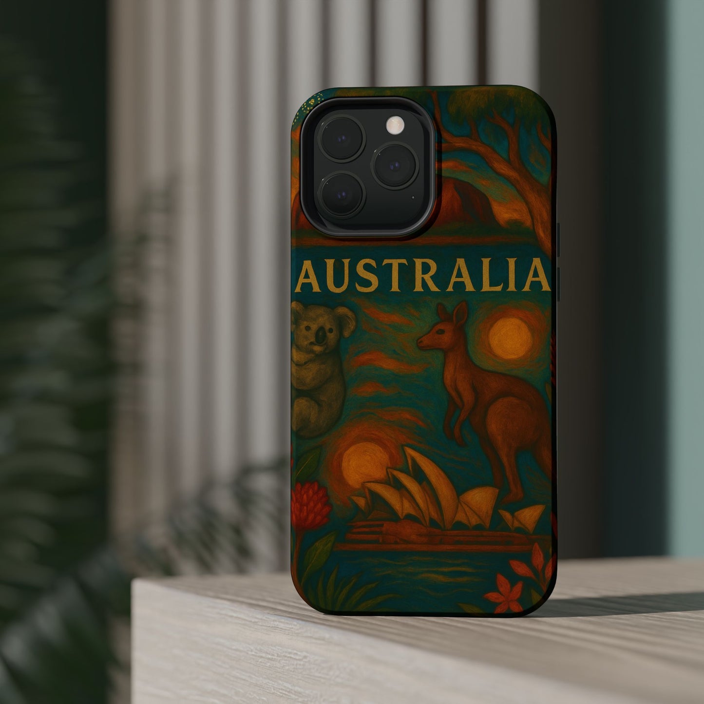 "Funda Magnética Reforzada Magnética Reforzada Australia🌞 – Tierra de maravillas naturales y espíritu libre"