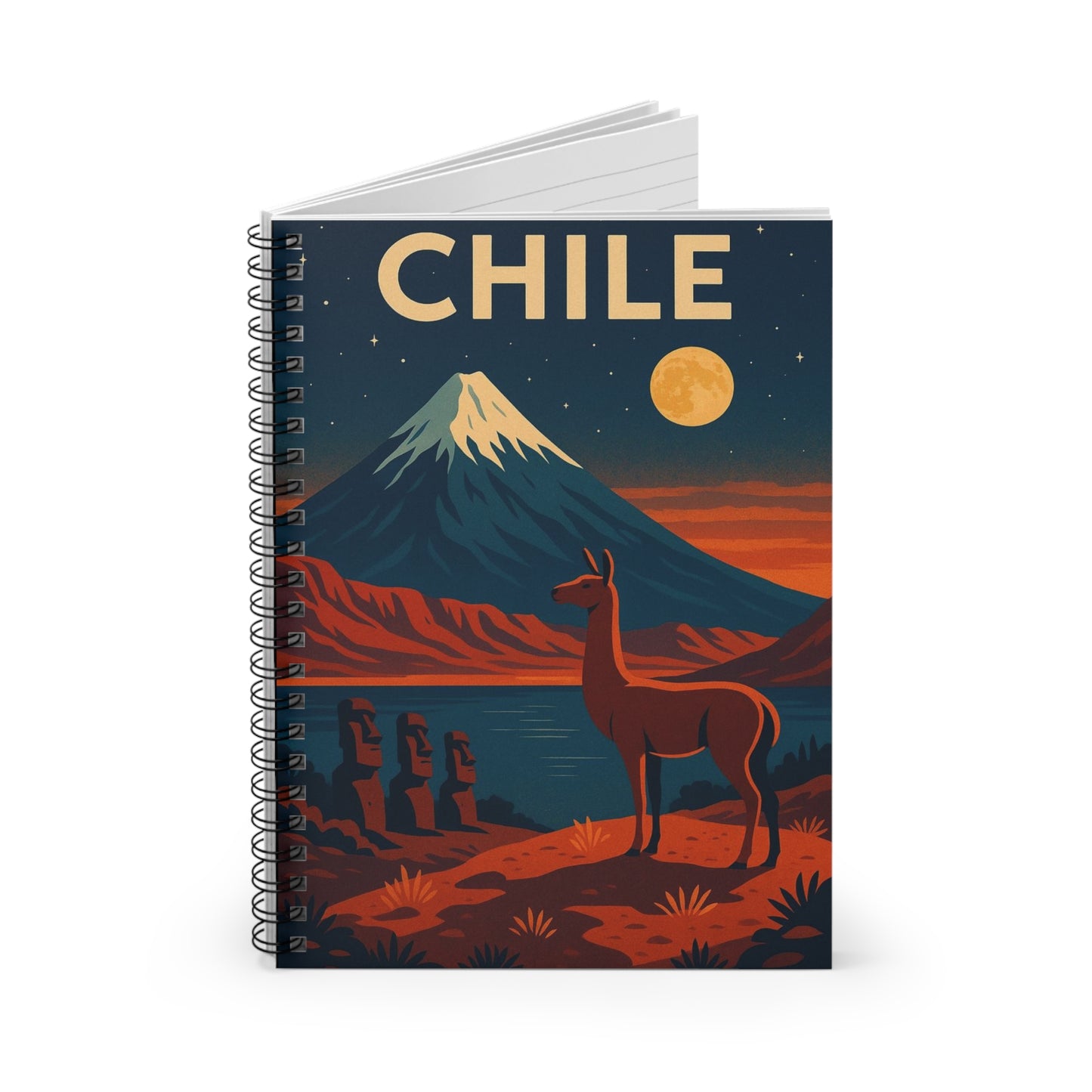 "libreta Chile: Naturaleza Indómita y Horizontes Eternos 🏔️🍇🏜️"
