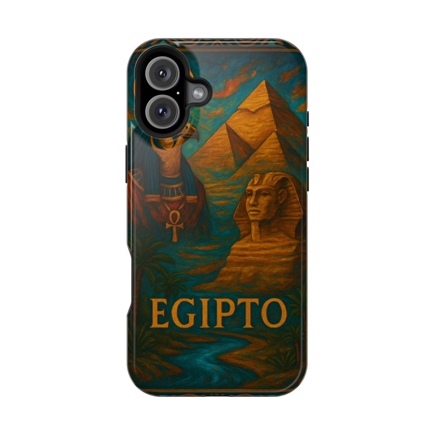"Funda Magnética Reforzada Egipto Misterio Dorado del Nilo 🏺🌅🐫