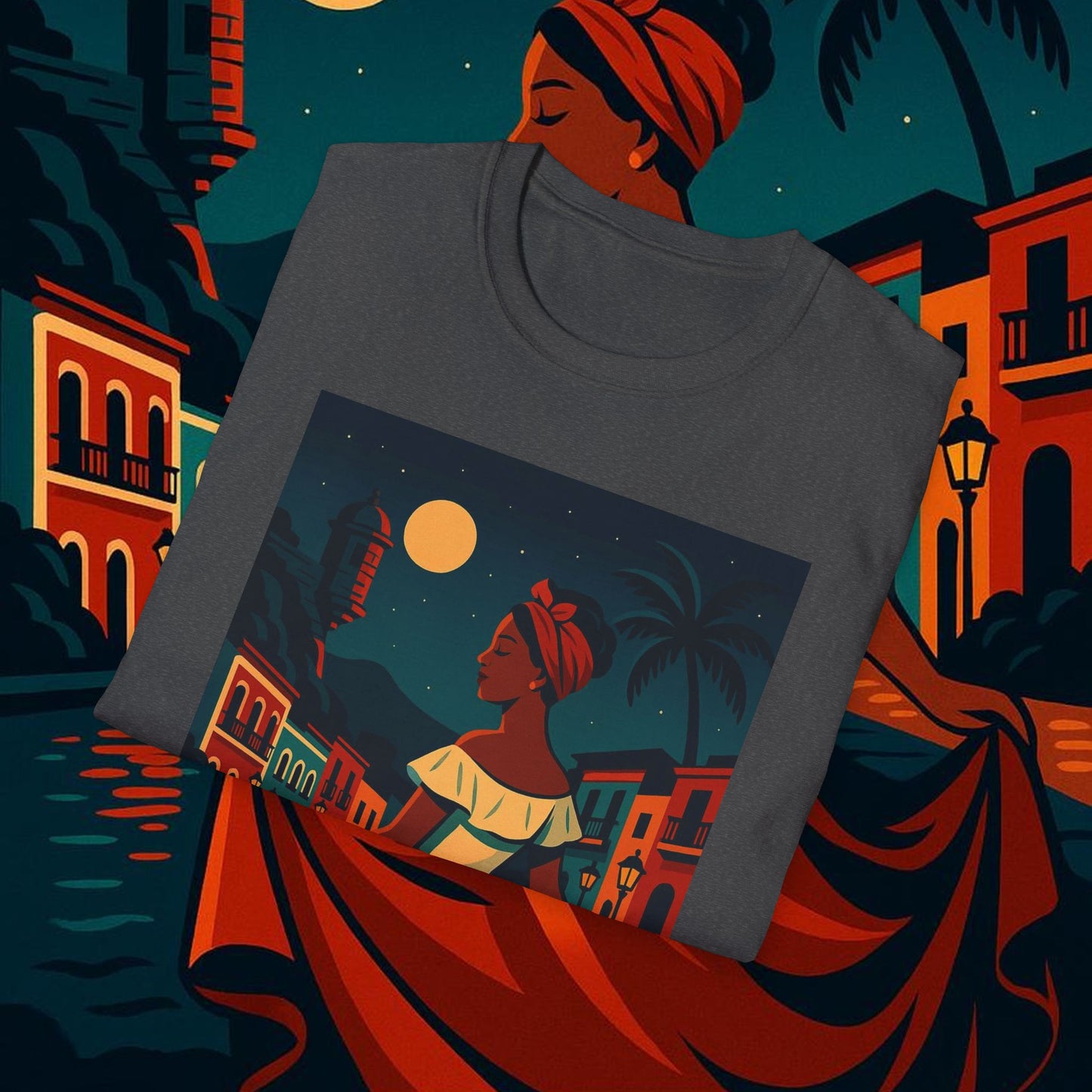 "Camiseta Puerto Rico – Ritmo, alma y color caribeño"