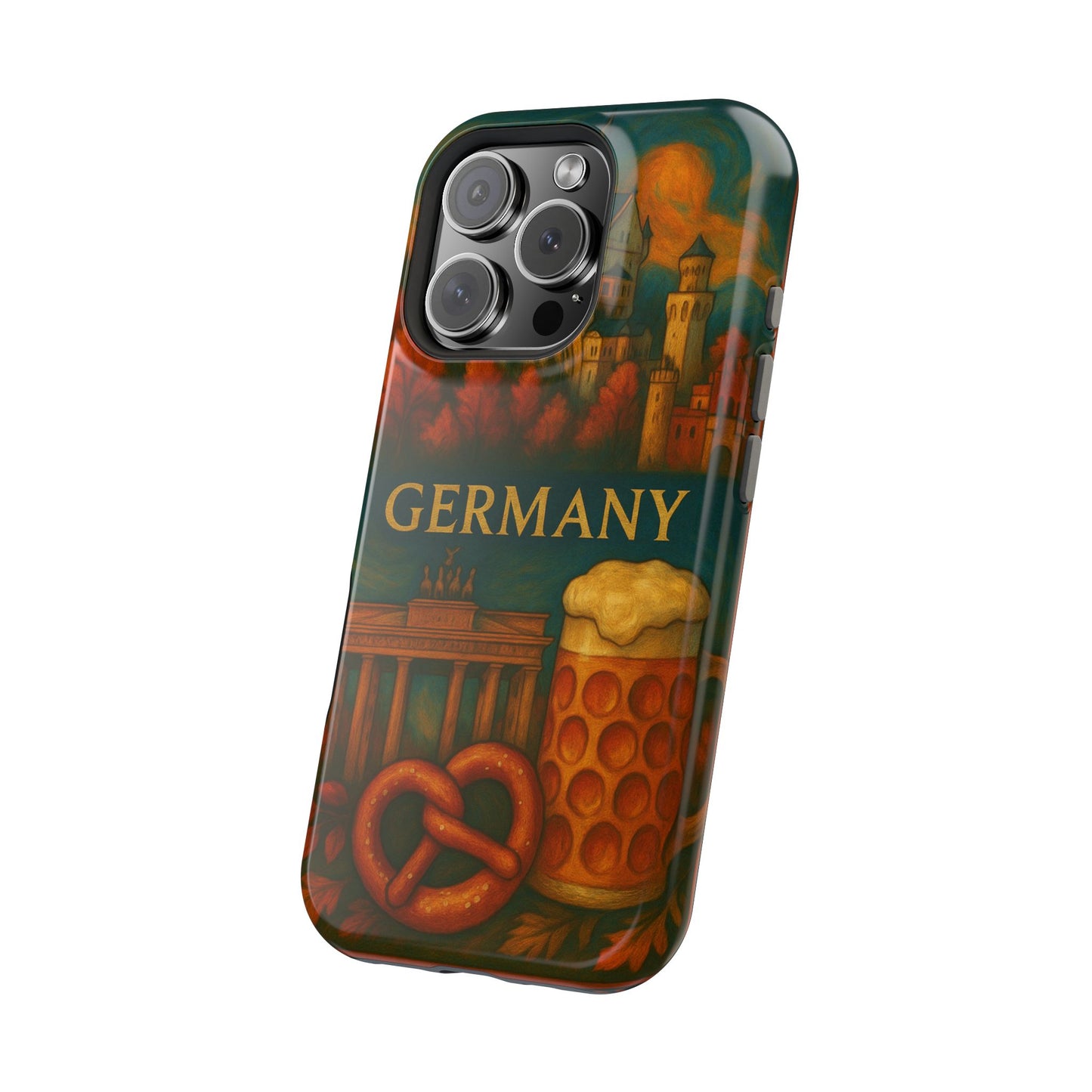 "Funda Magnética Reforzada Alemania: Fortaleza, Historia y Tradición 🎖️🏰🍺"
