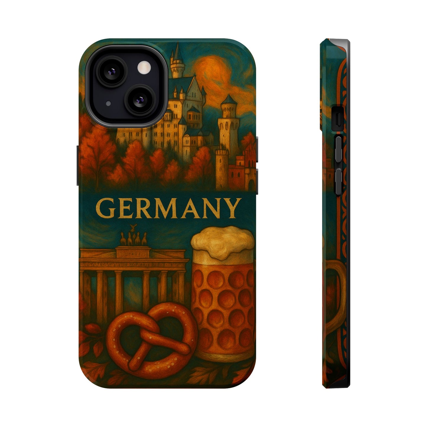 "Funda Magnética Reforzada Alemania: Fortaleza, Historia y Tradición 🎖️🏰🍺"