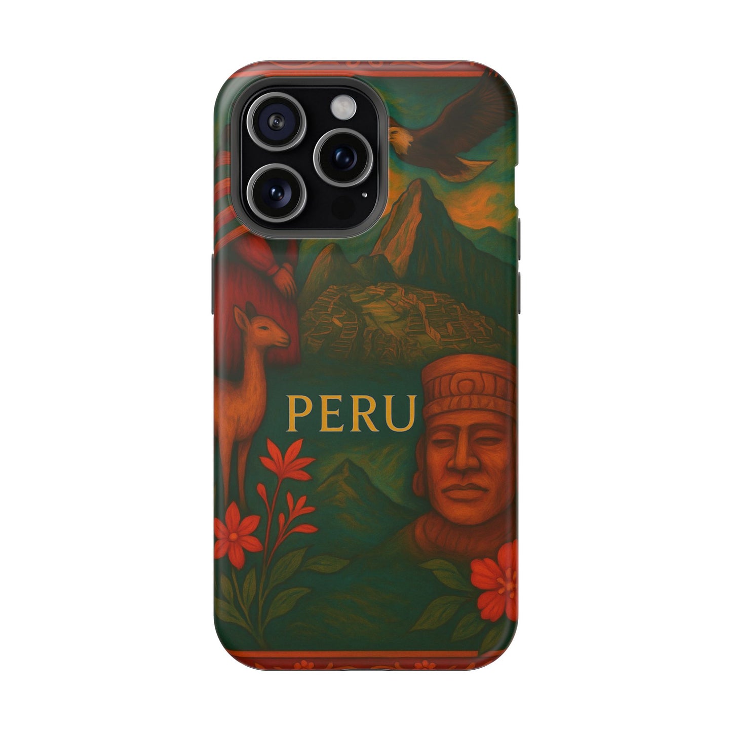"Funda Magnética Reforzada Perú: Misticismo, Historia y Maravillas Eternas 🏔️🦙🛕"