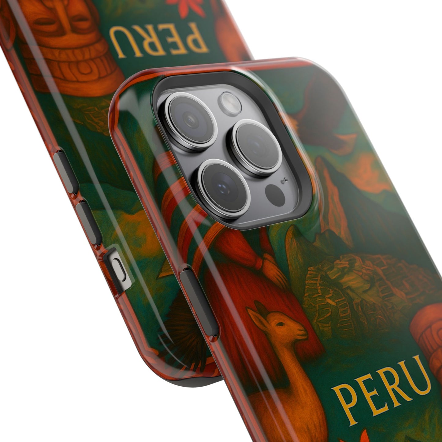 "Funda Magnética Reforzada Perú: Misticismo, Historia y Maravillas Eternas 🏔️🦙🛕"
