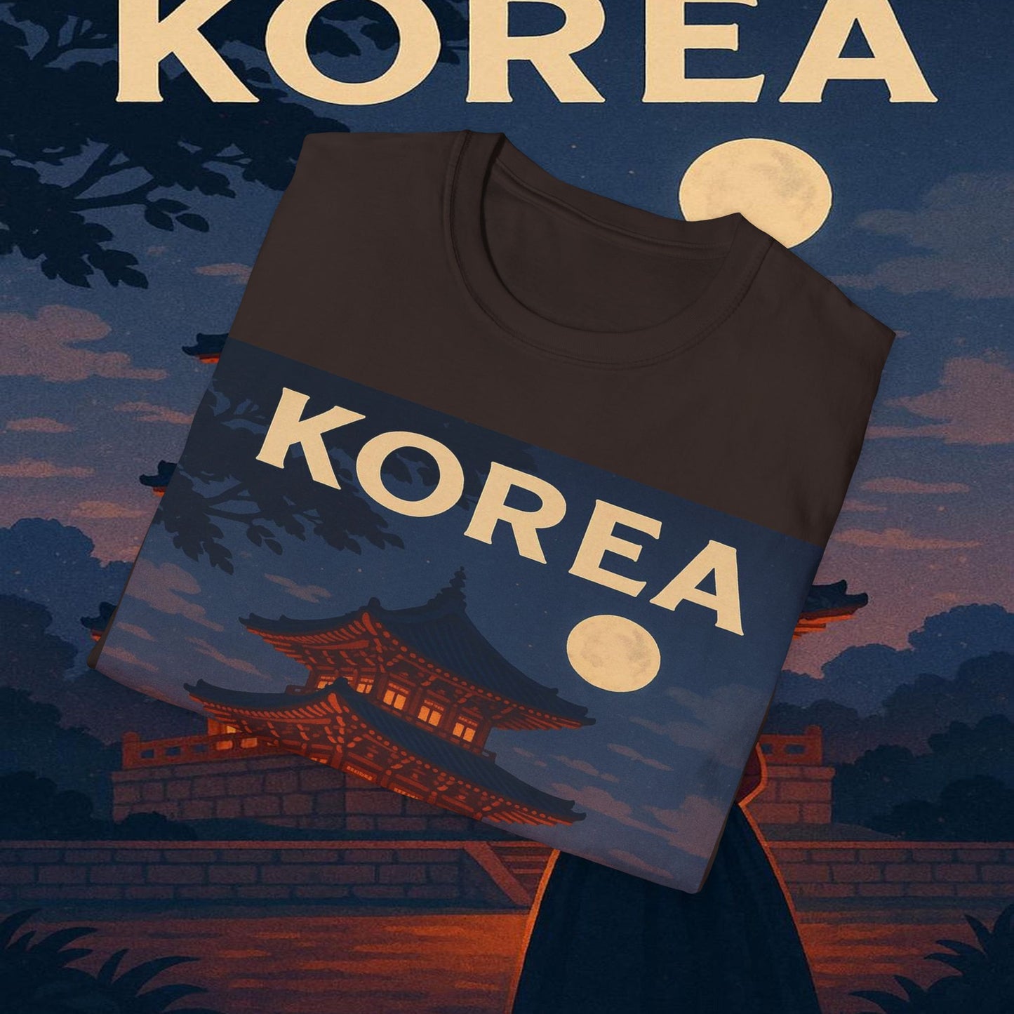 "Camiseta corea 🌸 – Tradición milenaria y modernidad vibrante"