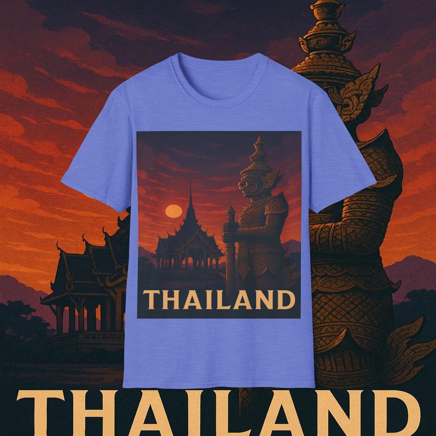 "Camiseta Thailand🌴 – El Reino de las Sonrisas y la Aventura"