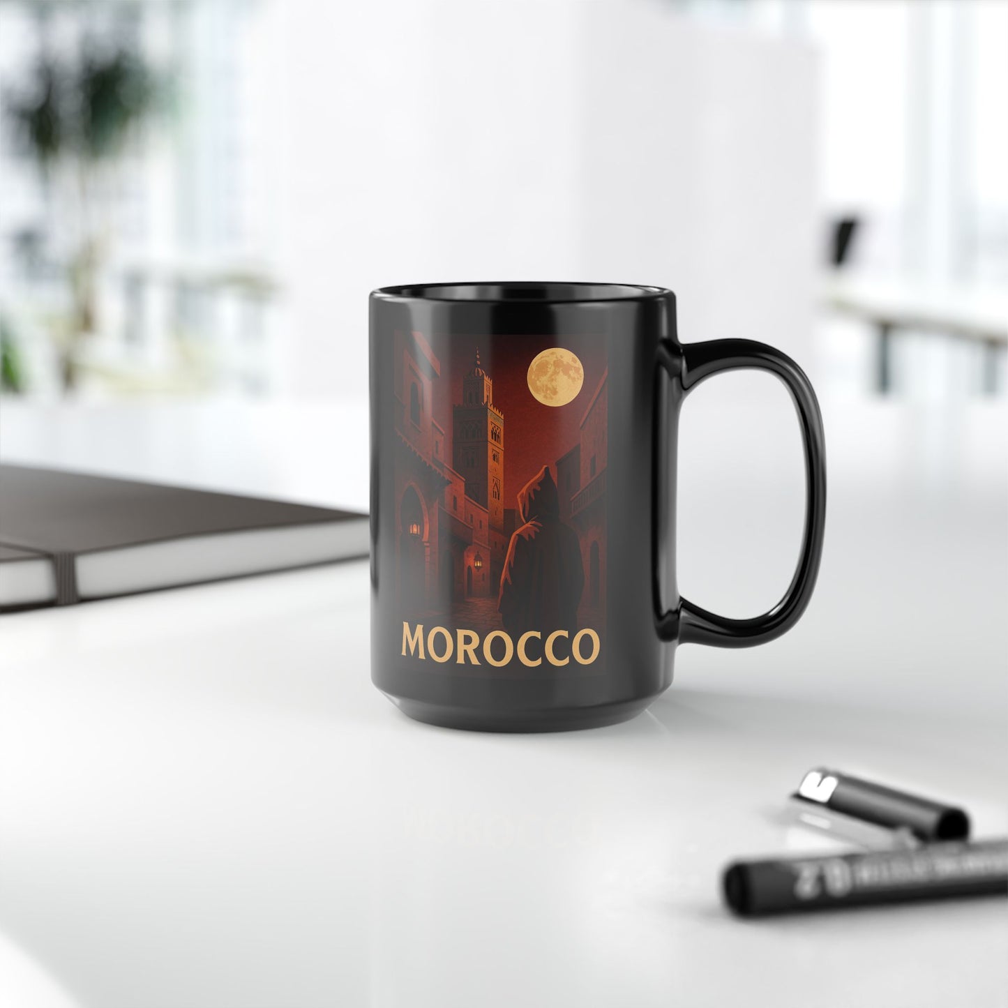 "Moroccan Mug: Magic of the Desert and Cities of a Thousand Colors ๐ช๐๏ธ๐"