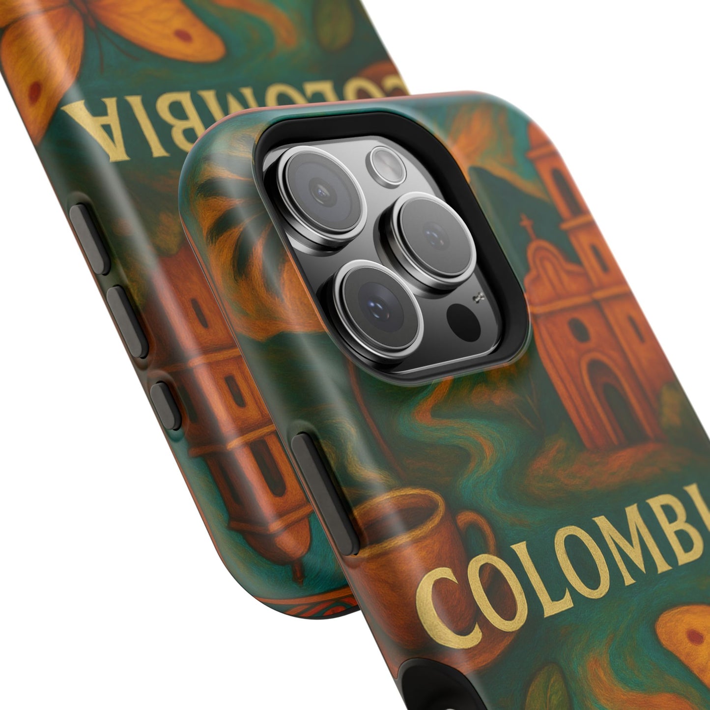 "Funda Magnética Reforzada Colombia: Magia de Colores, Café y Tradición ☕🎨🌄"