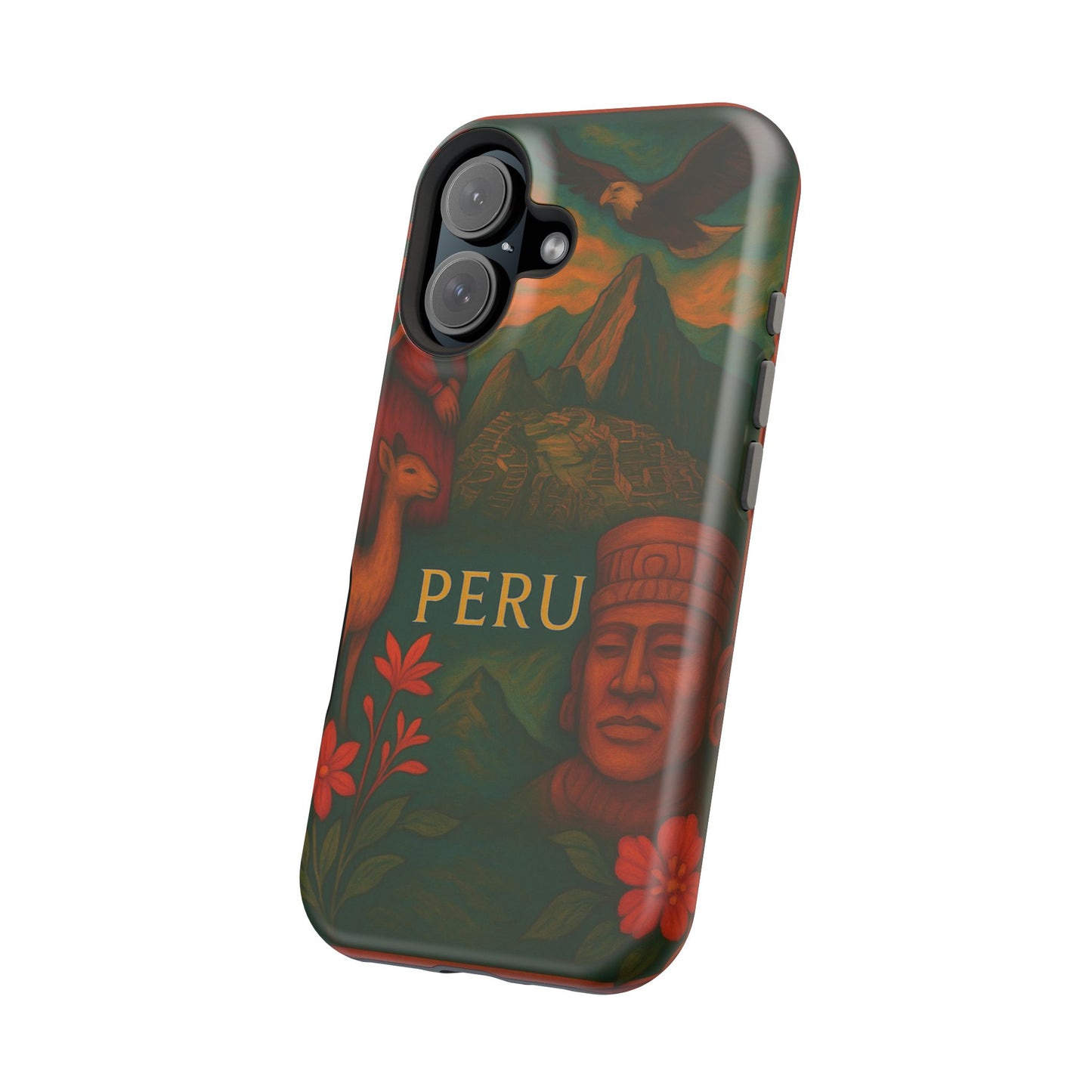 "Funda Magnética Reforzada Perú: Misticismo, Historia y Maravillas Eternas 🏔️🦙🛕"
