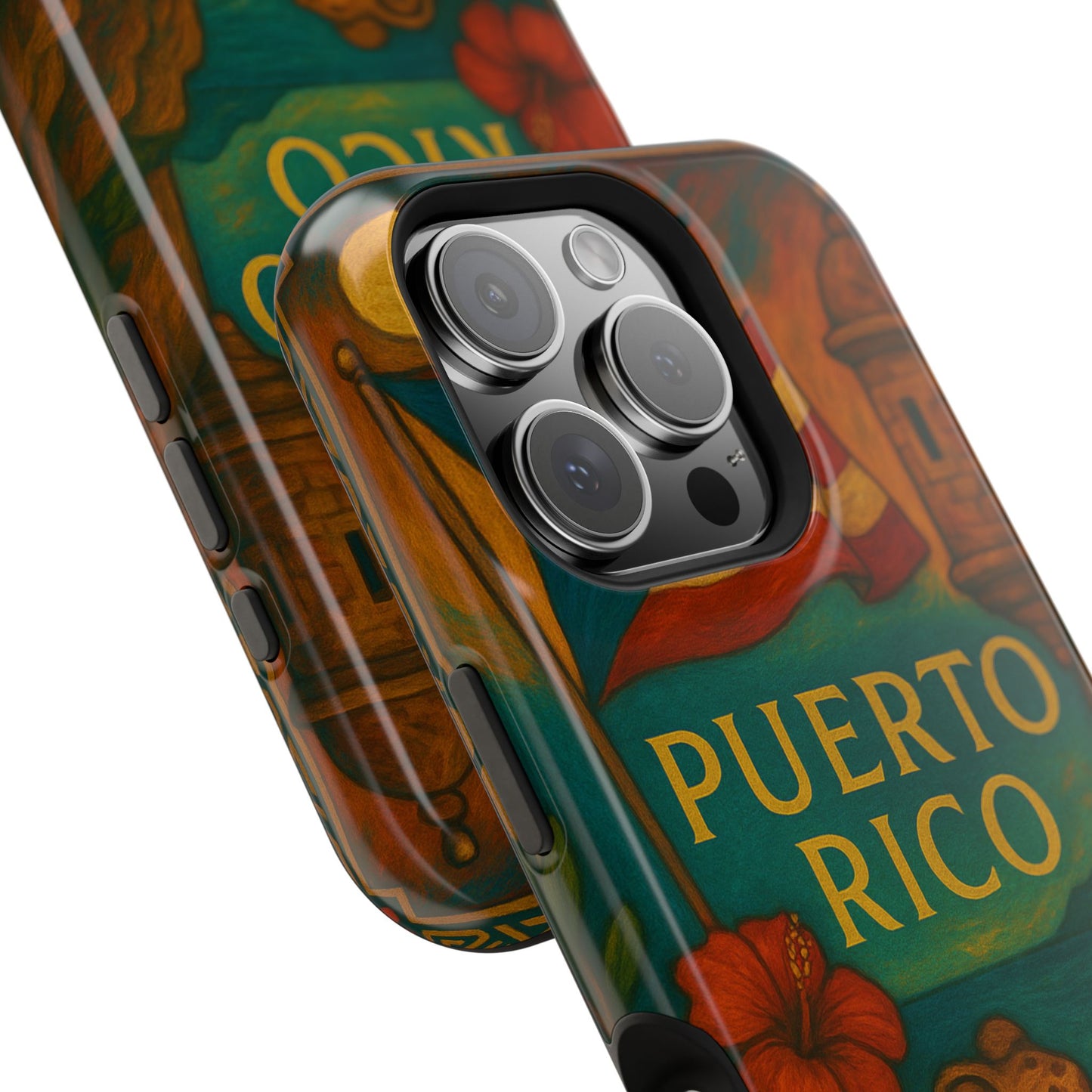 "Reinforced Magnetic Case Puerto Rico – Caribbean rhythm, soul, and color"