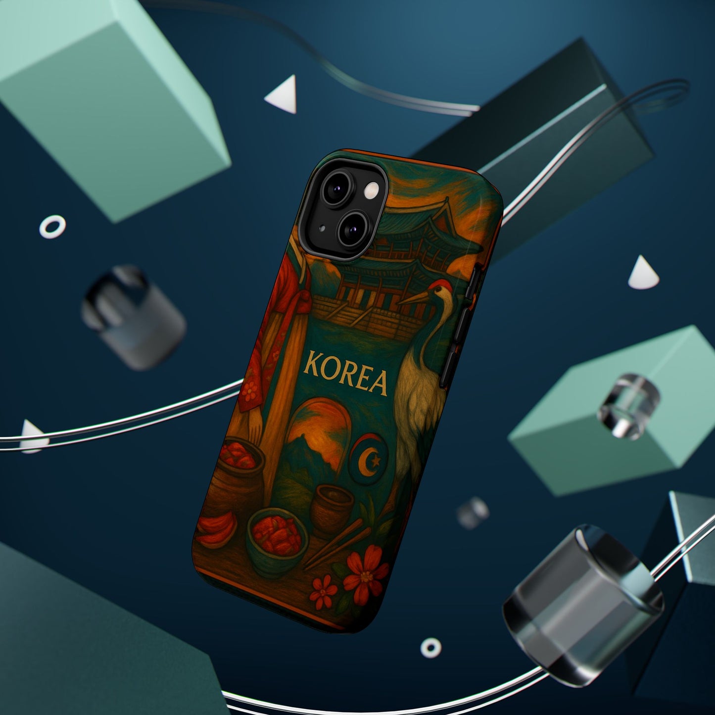 "Funda Magnética Reforzada Magnética Reforzada corea 🌸 – Tradición milenaria y modernidad vibrante"