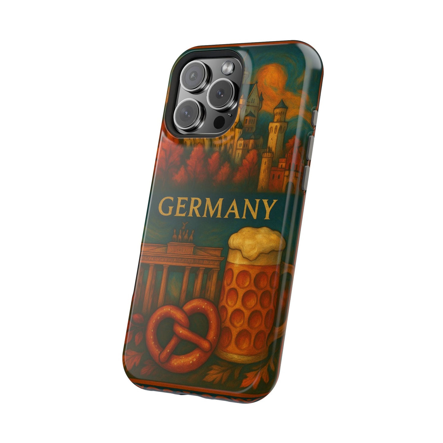"Funda Magnética Reforzada Alemania: Fortaleza, Historia y Tradición 🎖️🏰🍺"
