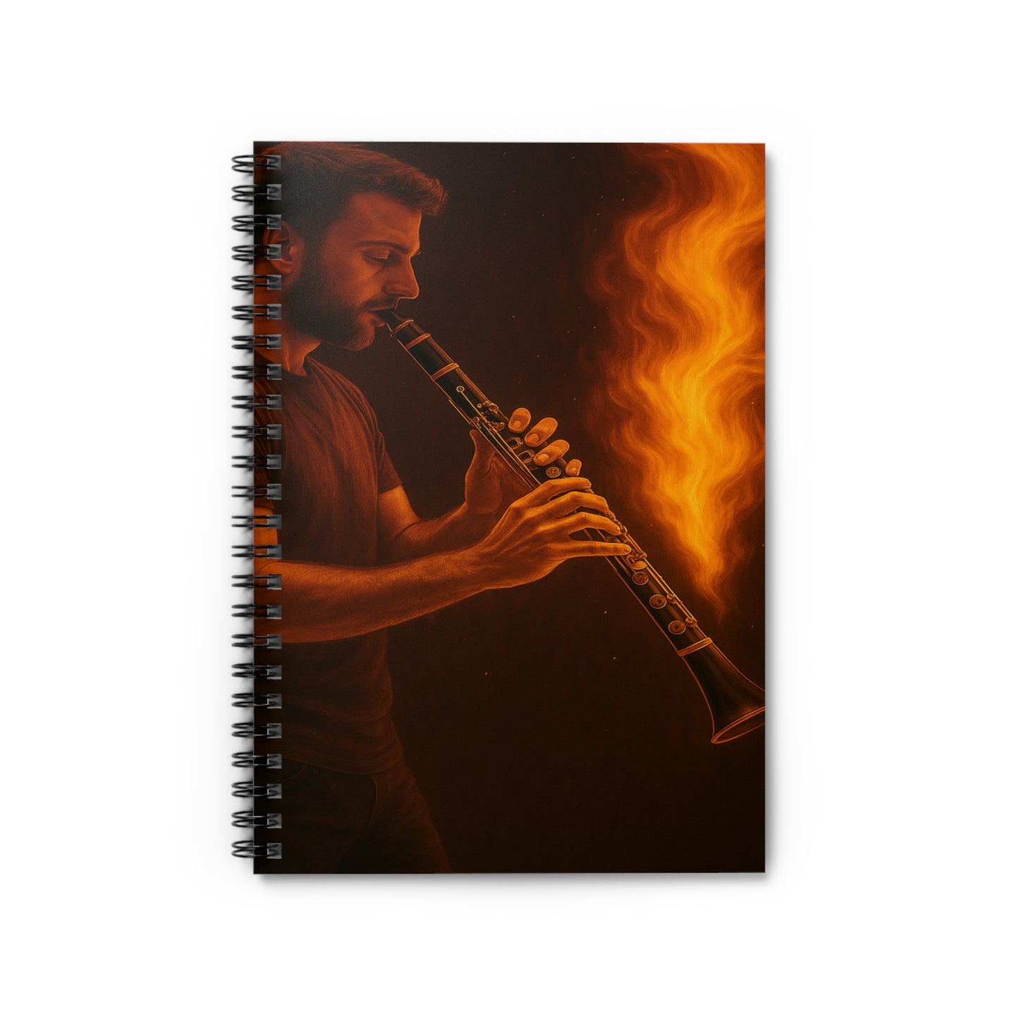 "libreta clarinete🎵🔥 El sonido del alma no grita… arde.” 🔥🎵