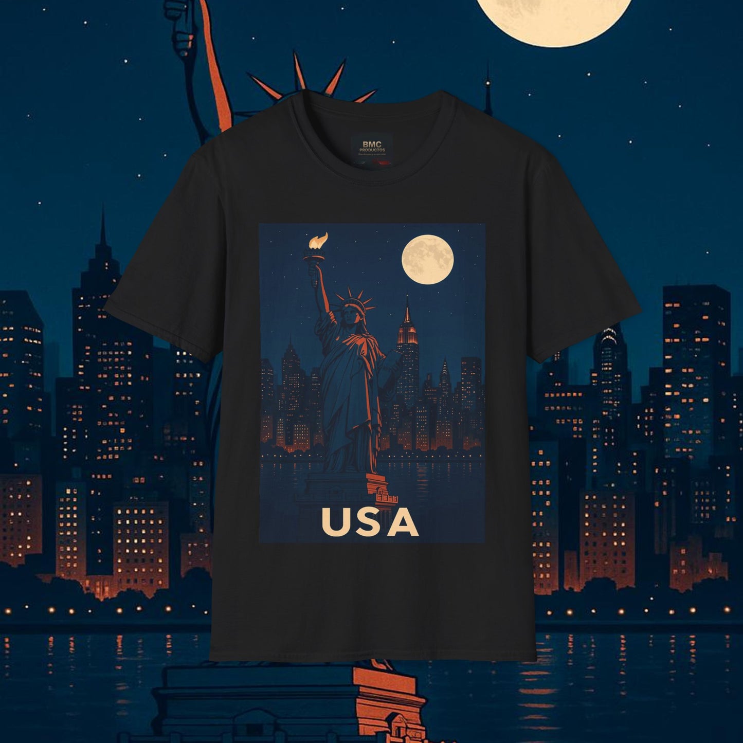 "Camiseta Estados Unidos: Sueños, Libertad y Grandes Horizontes 🗽🏜️🌆"