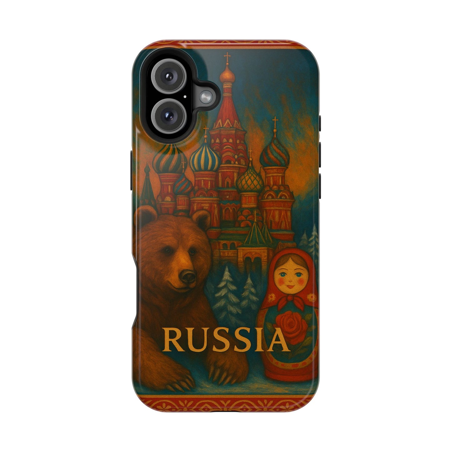"Funda Magnética Reforzada Magnética Reforzada Rusia❄️ – Tierra de historia, misterio y grandeza"