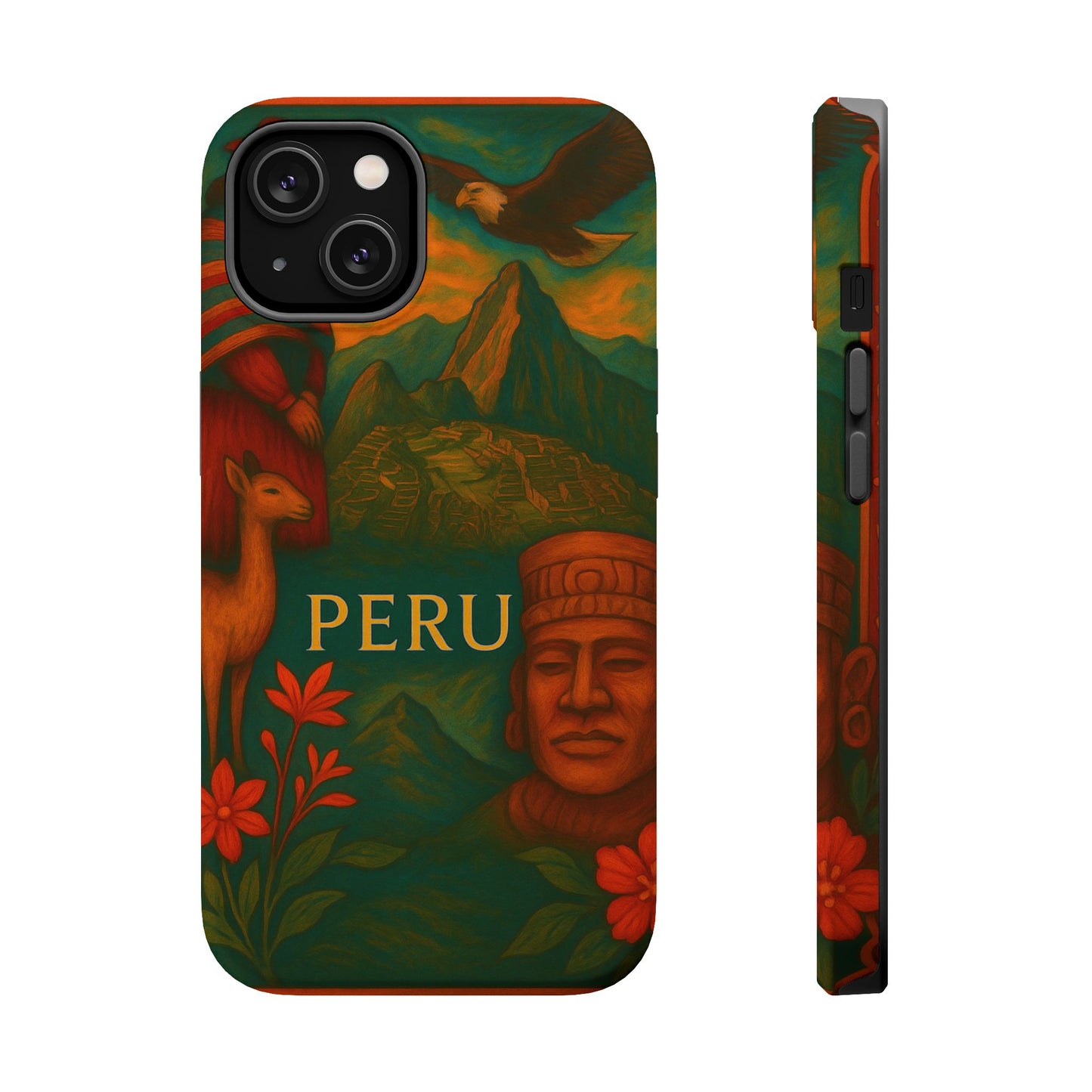 "Funda Magnética Reforzada Perú: Misticismo, Historia y Maravillas Eternas 🏔️🦙🛕"