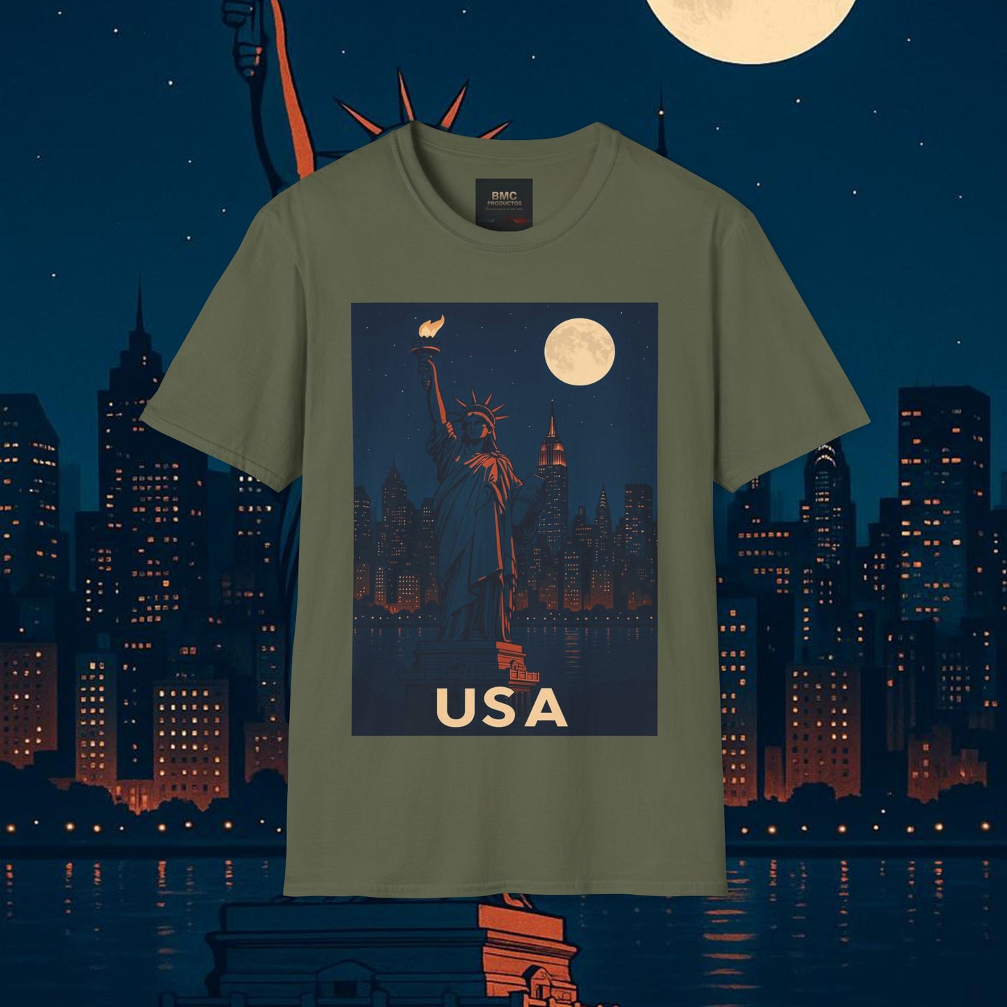 "Camiseta Estados Unidos: Sueños, Libertad y Grandes Horizontes 🗽🏜️🌆"
