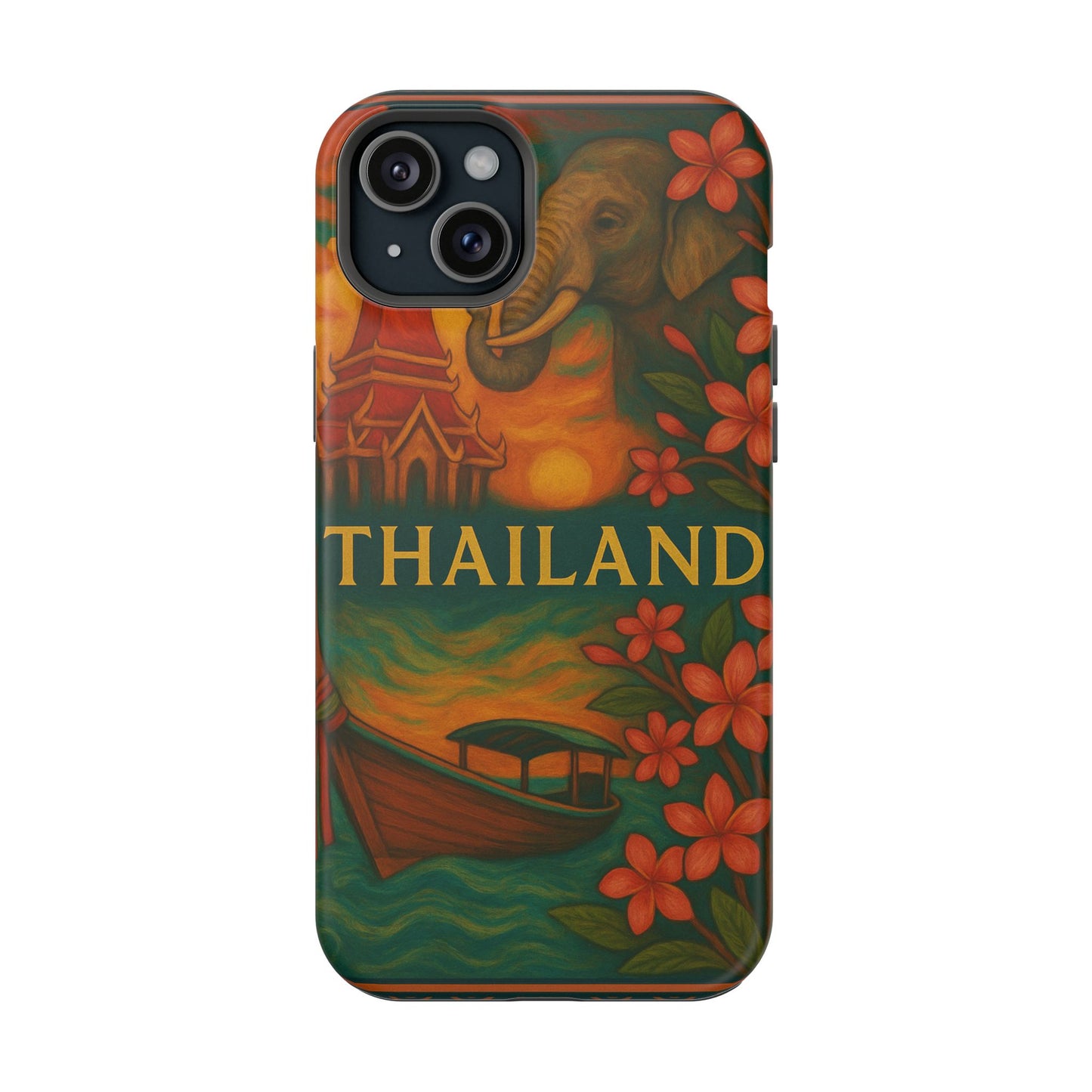 "Funda Magnética Reforzada Magnética Reforzada Thailand🌴 – El Reino de las Sonrisas y la Aventura"