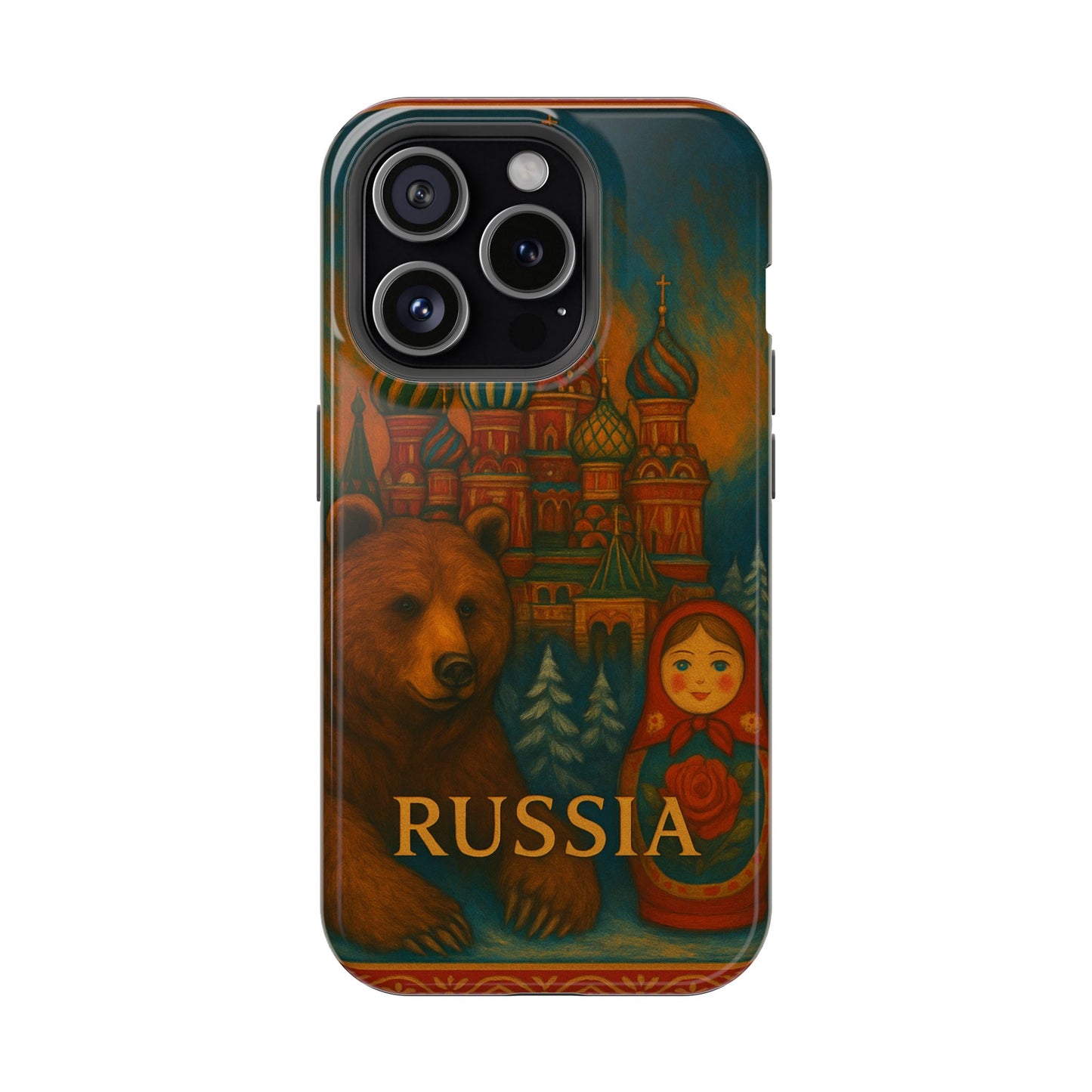 "Funda Magnética Reforzada Magnética Reforzada Rusia❄️ – Tierra de historia, misterio y grandeza"