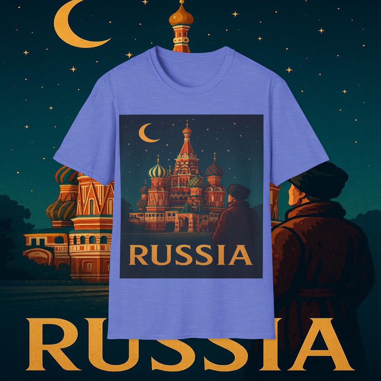 "Camiseta Rusia ❄️ – Tierra de historia, misterio y grandeza"