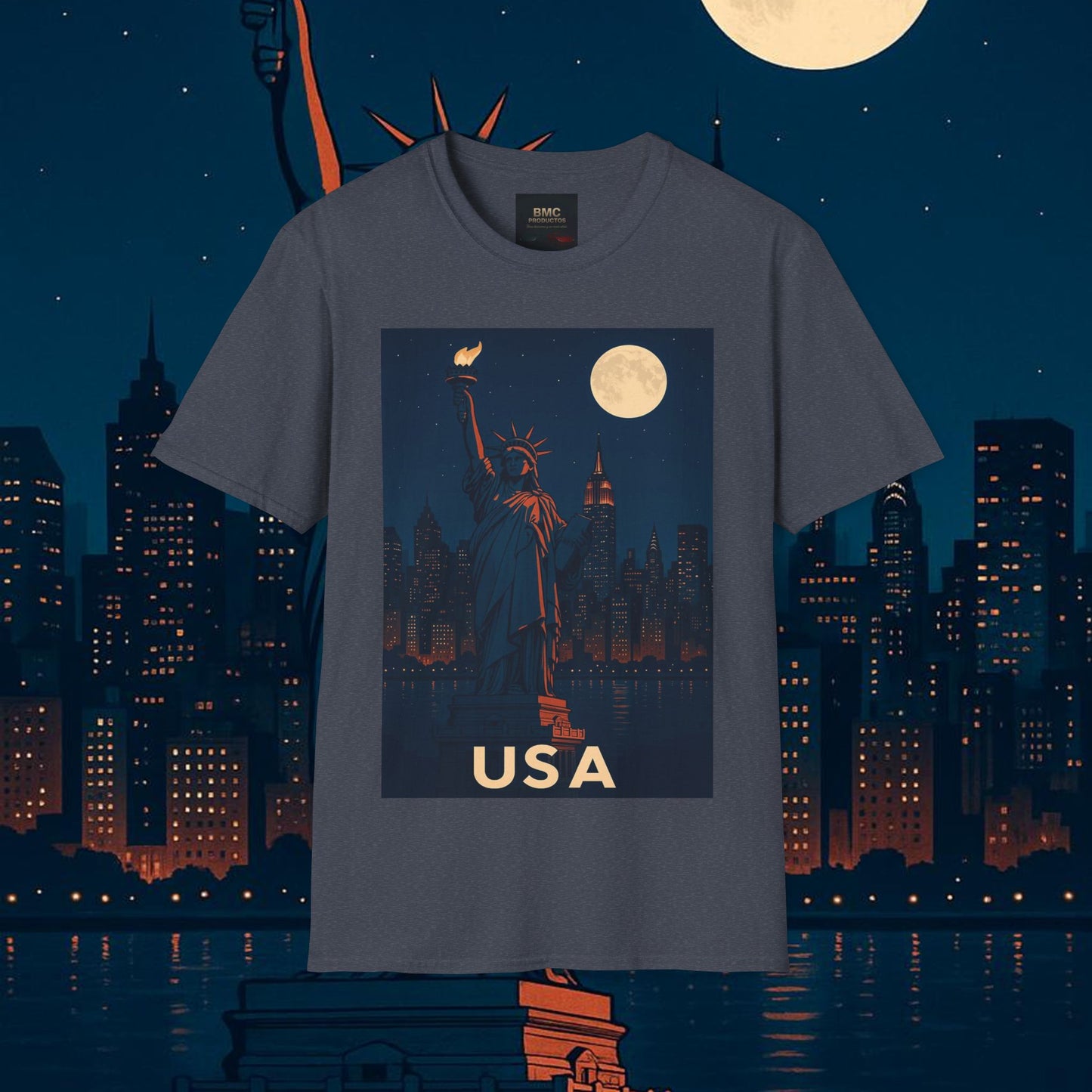 "Camiseta Estados Unidos: Sueños, Libertad y Grandes Horizontes 🗽🏜️🌆"