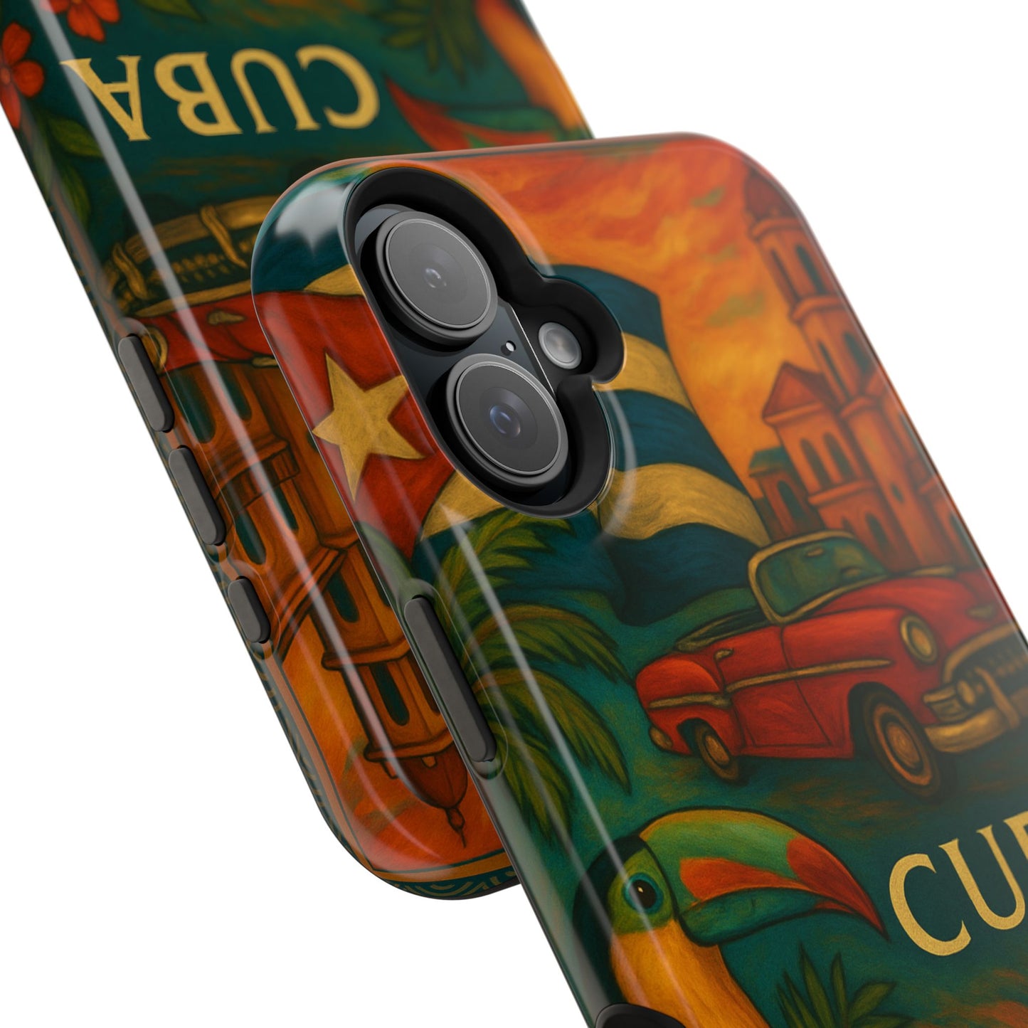 "Reinforced Magnetic Case Reinforced Magnetic Case Cuba: Rhythm, History and Caribbean Charm 🎺🚗🌴"