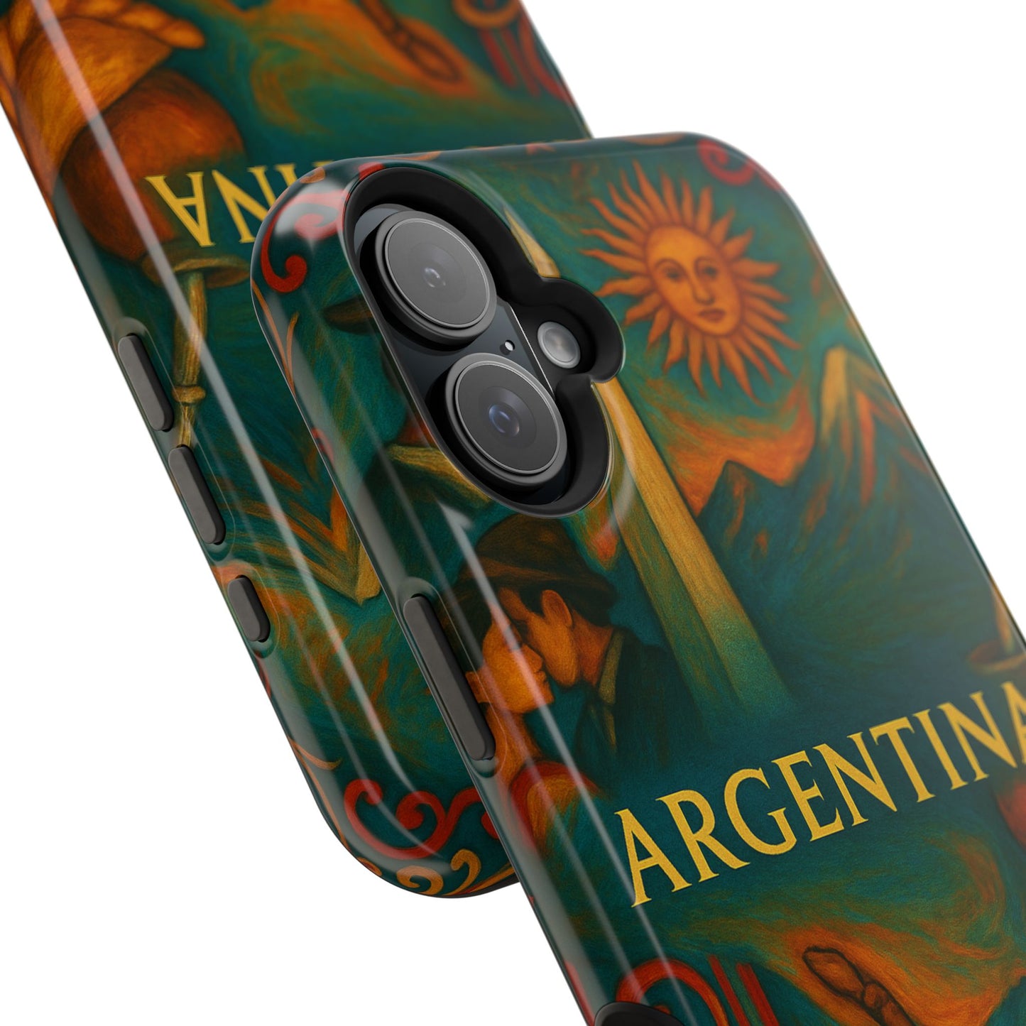 "Funda Magnética Reforzada Argentina: Pasión, Tradición y Tierra de Sueños🔥🏞️"