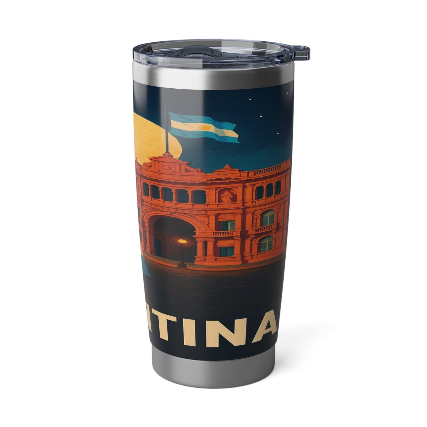 "Vaso Térmico Vagabond 20oz Argentina: Pasión, Tradición y Tierra de Sueños🔥🏞️"
