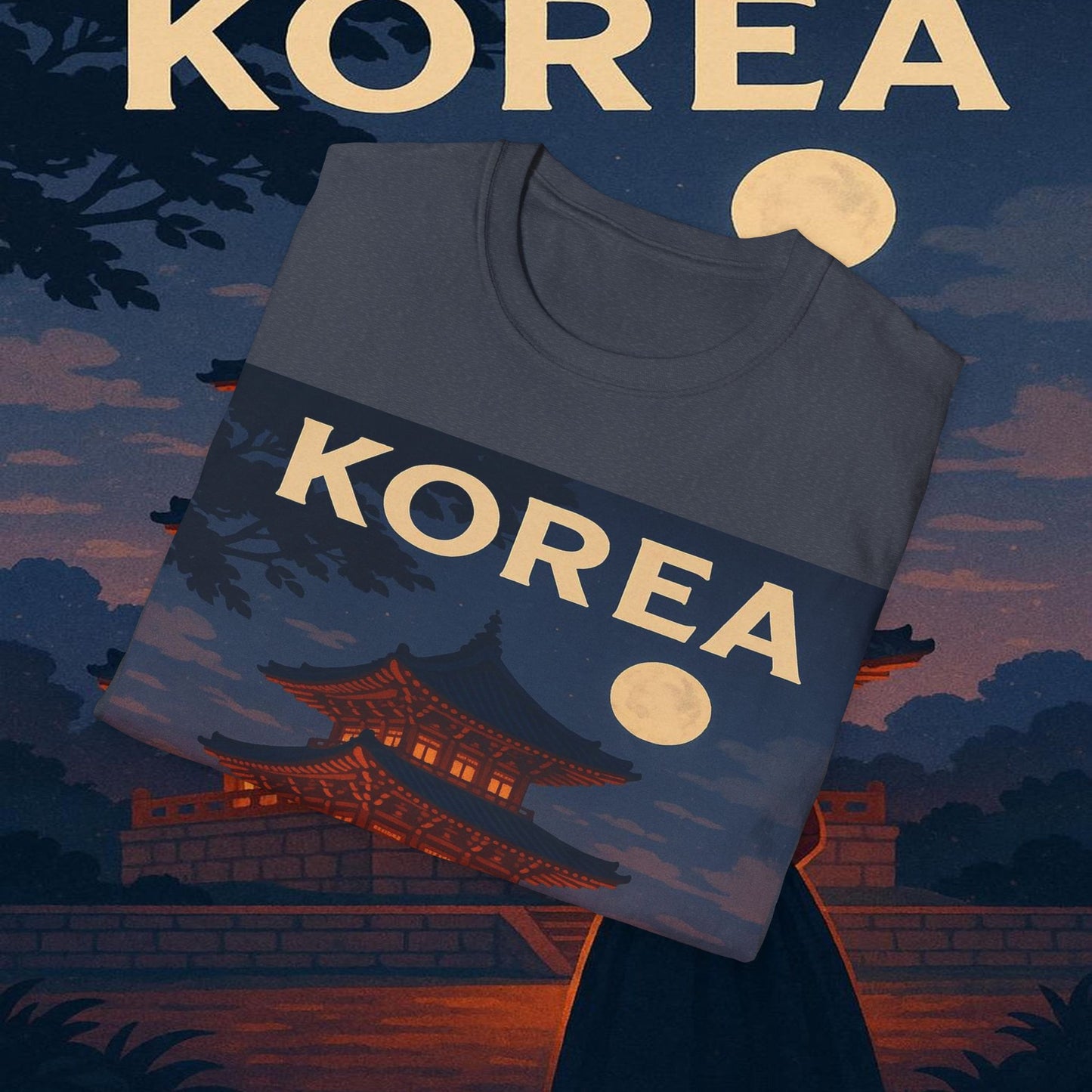"Camiseta corea 🌸 – Tradición milenaria y modernidad vibrante"