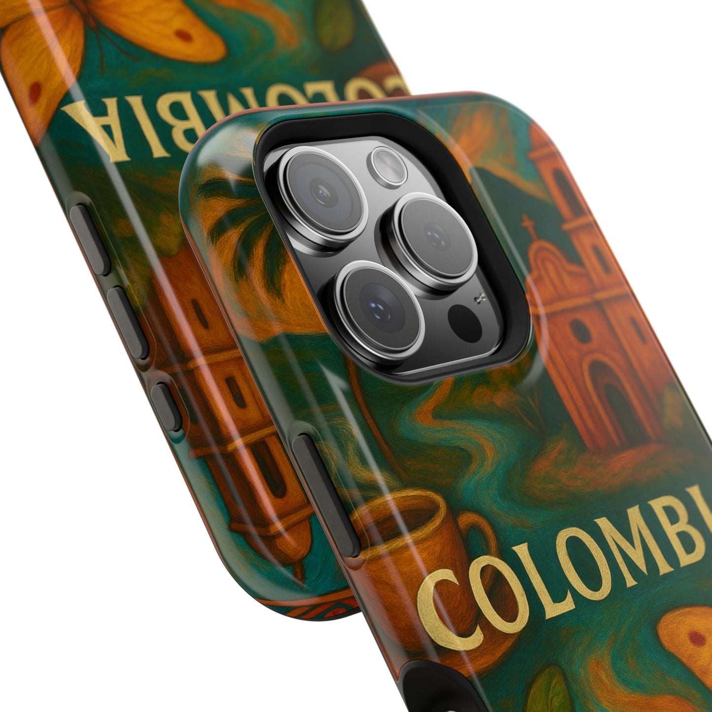 "Funda Magnética Reforzada Colombia: Magia de Colores, Café y Tradición ☕🎨🌄"