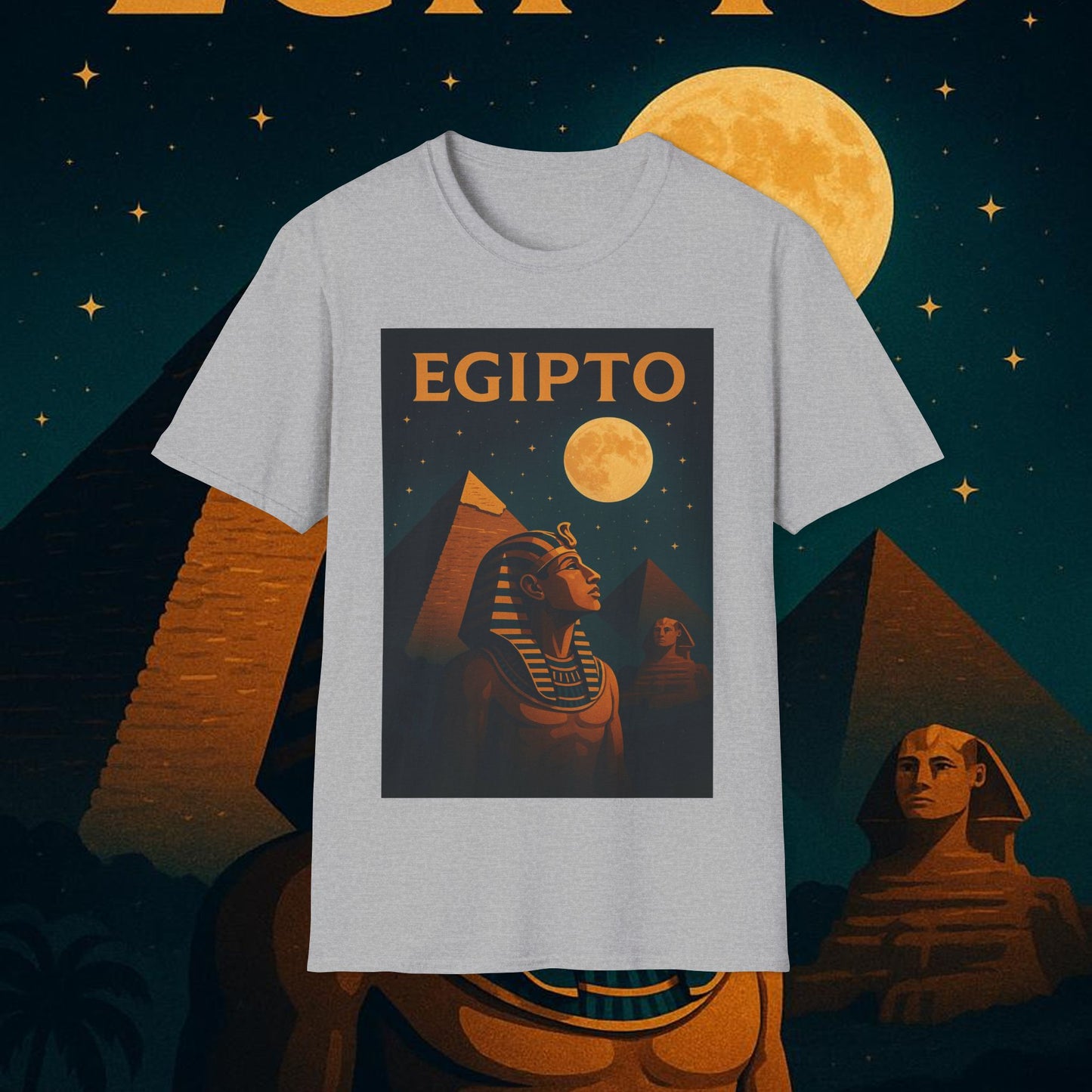 "Camiseta Egipto Misterio Dorado del Nilo 🏺🌅🐫"