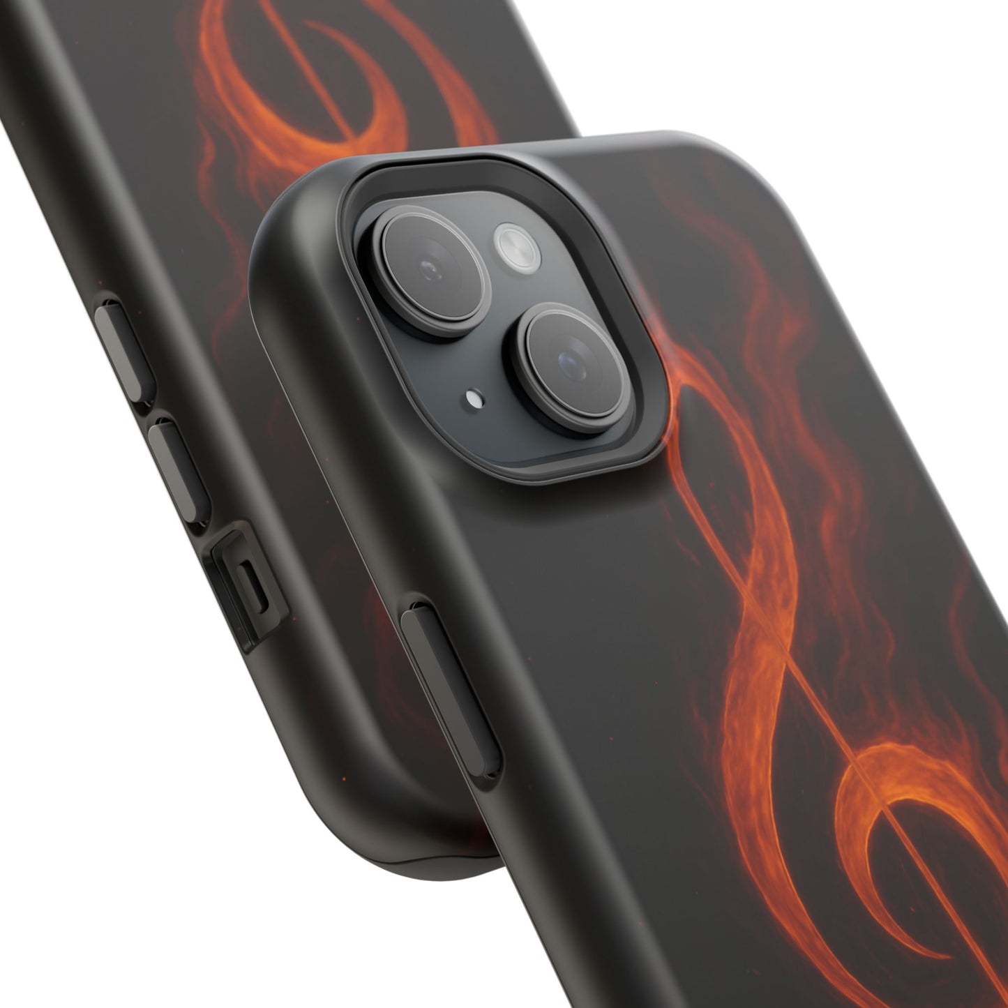 "Reinforced Magnetic Case Reinforced Magnetic Treble Clef 🎼🔥Where a note is born... a flame is born.” 🔥🎼