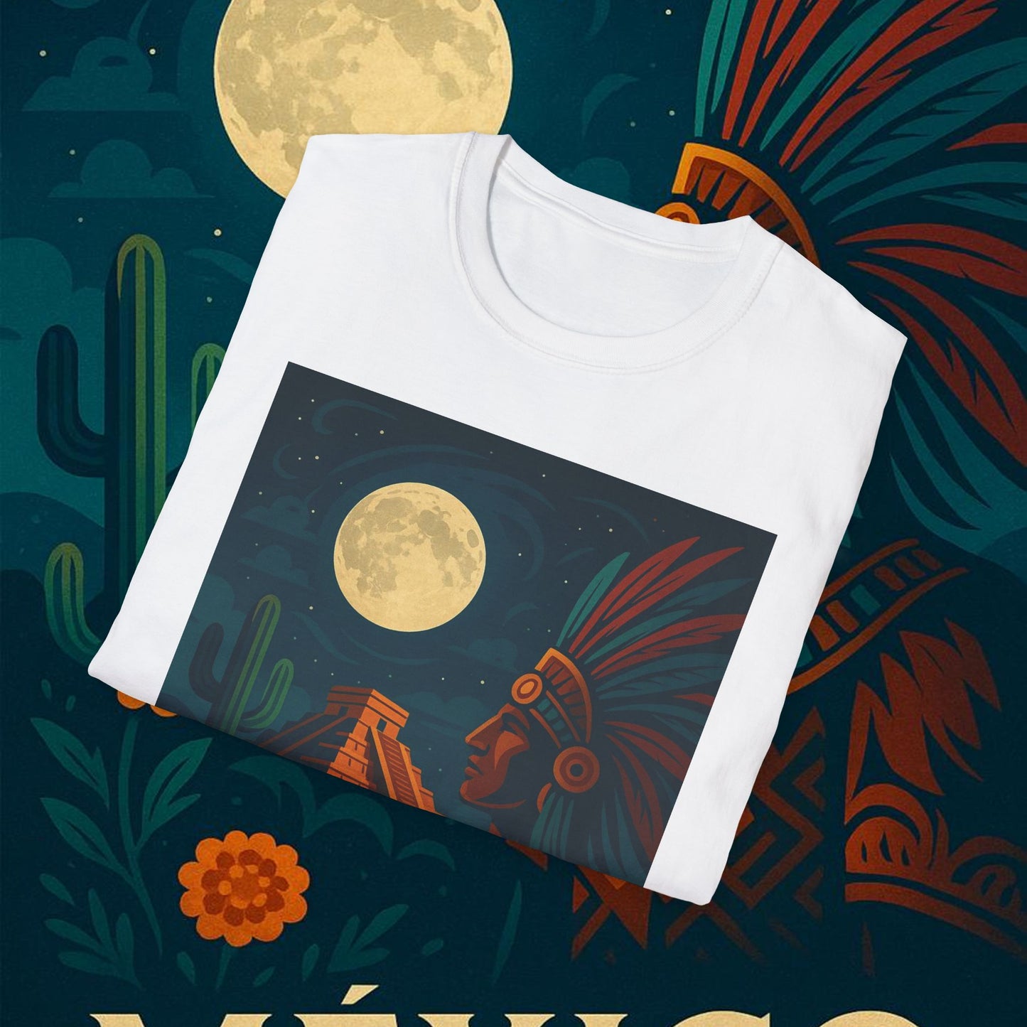 "Camiseta México: Tierra de Colores, Cultura y Corazón 🌵🎉🪅"