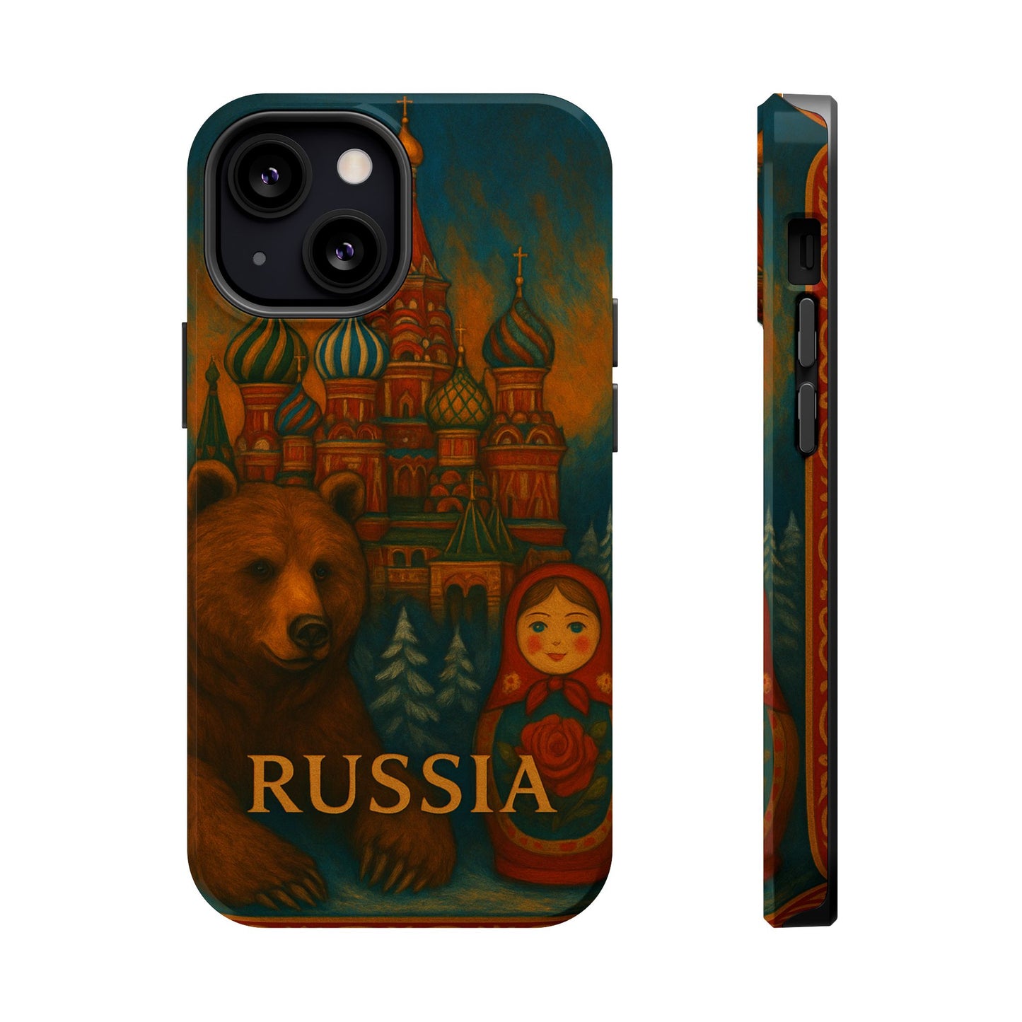 "Funda Magnética Reforzada Magnética Reforzada Rusia❄️ – Tierra de historia, misterio y grandeza"