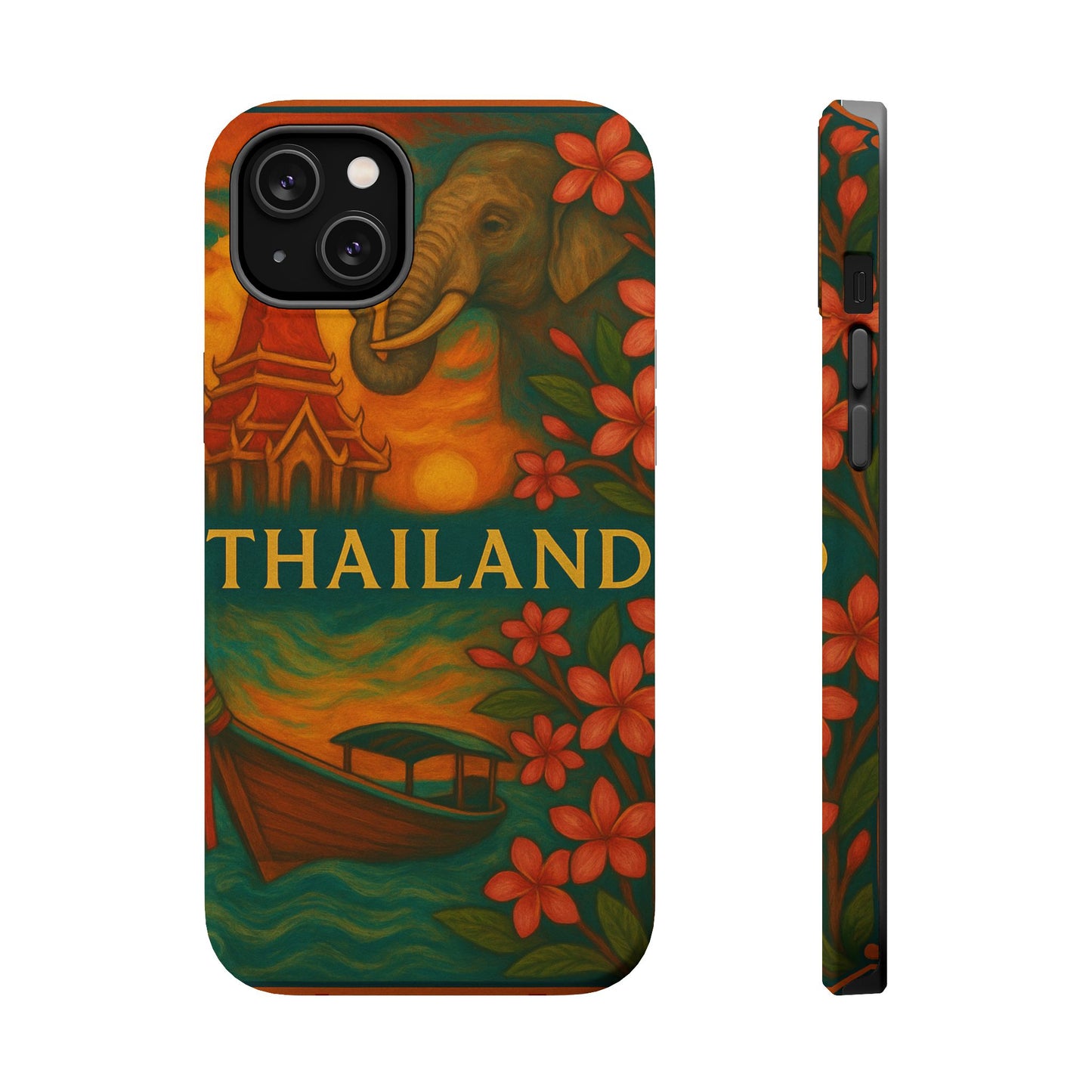 "Funda Magnética Reforzada Magnética Reforzada Thailand🌴 – El Reino de las Sonrisas y la Aventura"