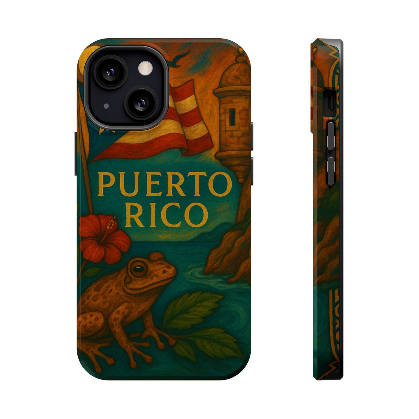 "Reinforced Magnetic Case Puerto Rico – Caribbean rhythm, soul, and color"